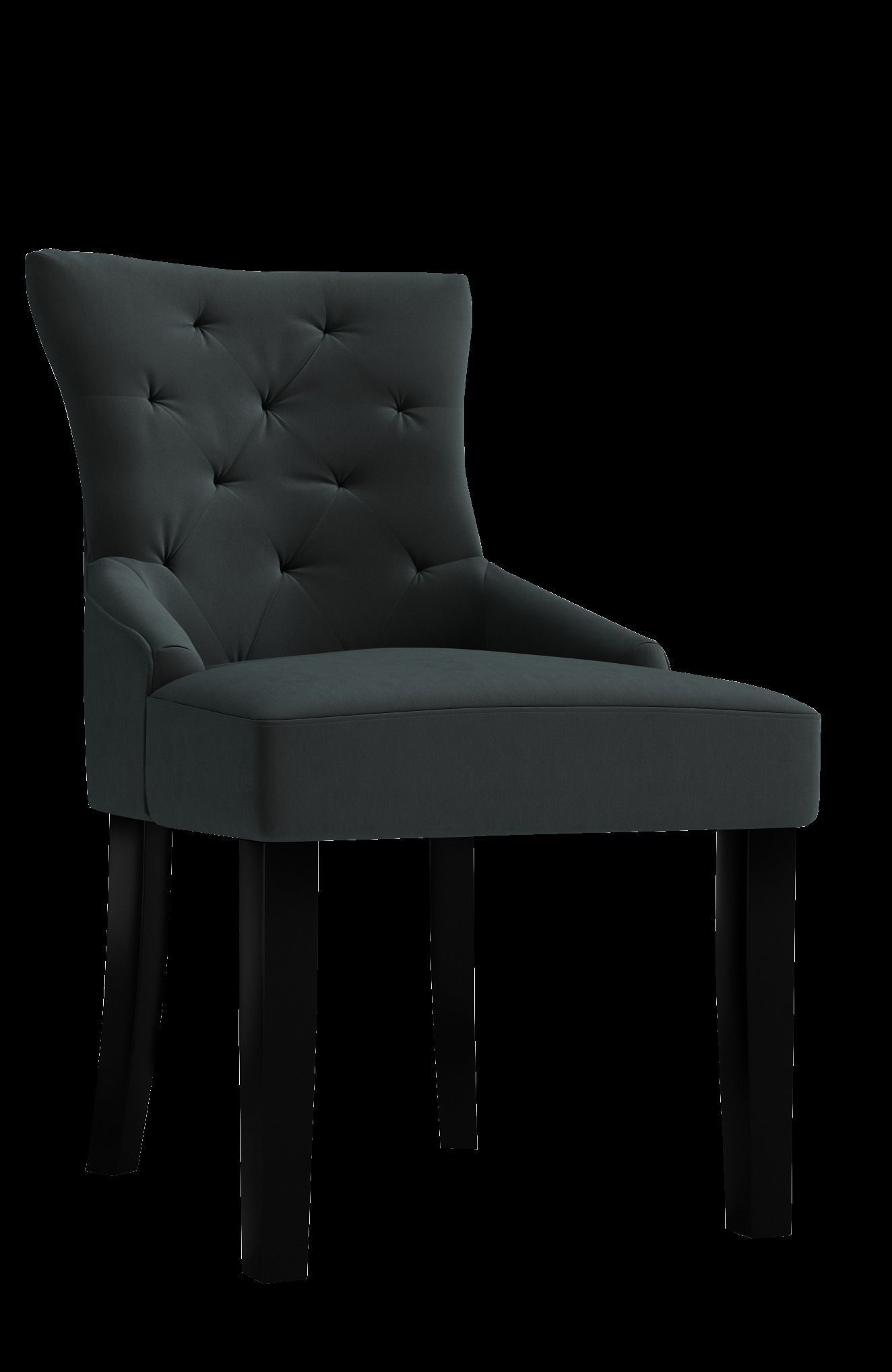 Christopher Knight Home Hayden Tufted Fabric Dining 3D model CGTrader