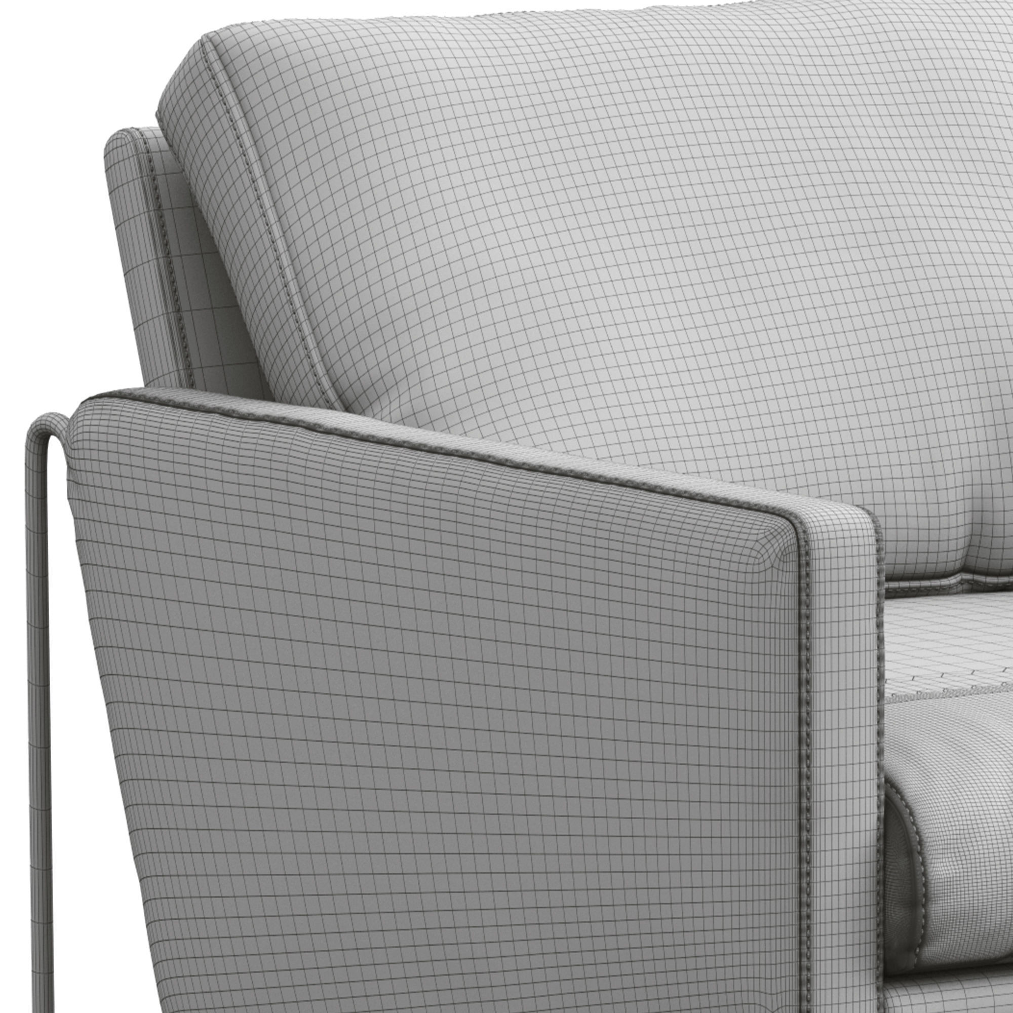 Clement Occasional Chair By COCO REPUBLIC 3D model CGTrader