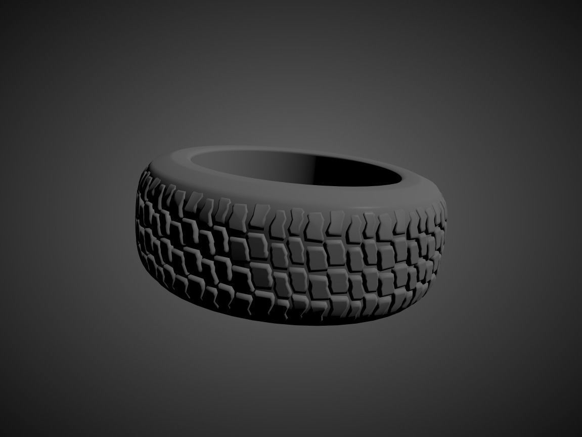 MICHELIN OFFROAD TIRE free 3D model 3D printable CGTrader