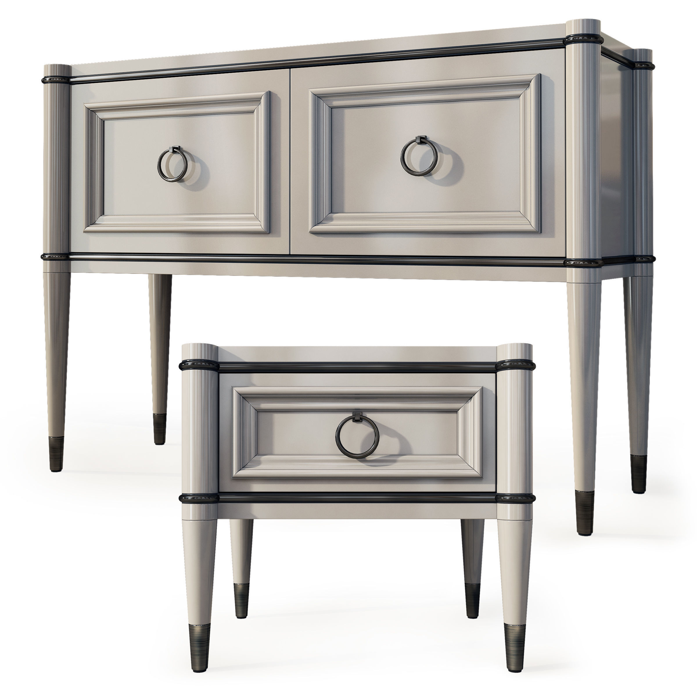 Dresser nightstand by Masterokunev 3D model CGTrader