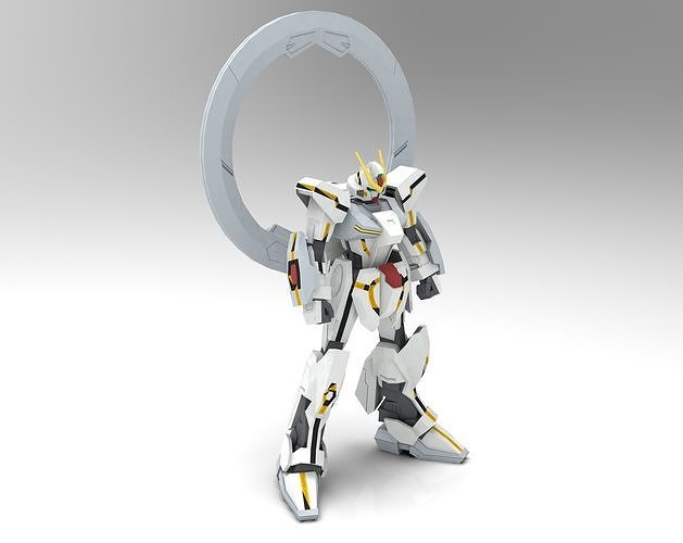 STARGAZER gundam robot 3D model | CGTrader