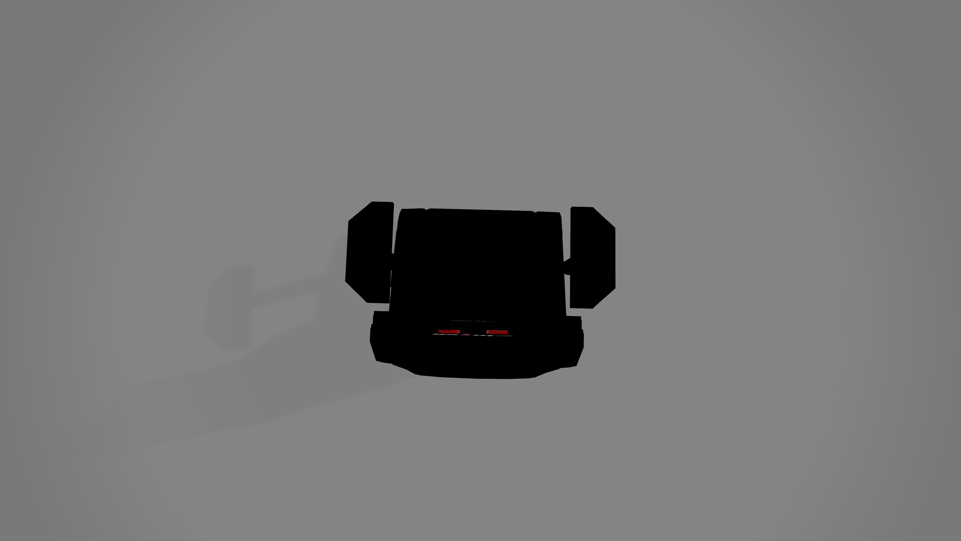 3D model Gaming chair with no legs VR / AR / lowpoly CGTrader