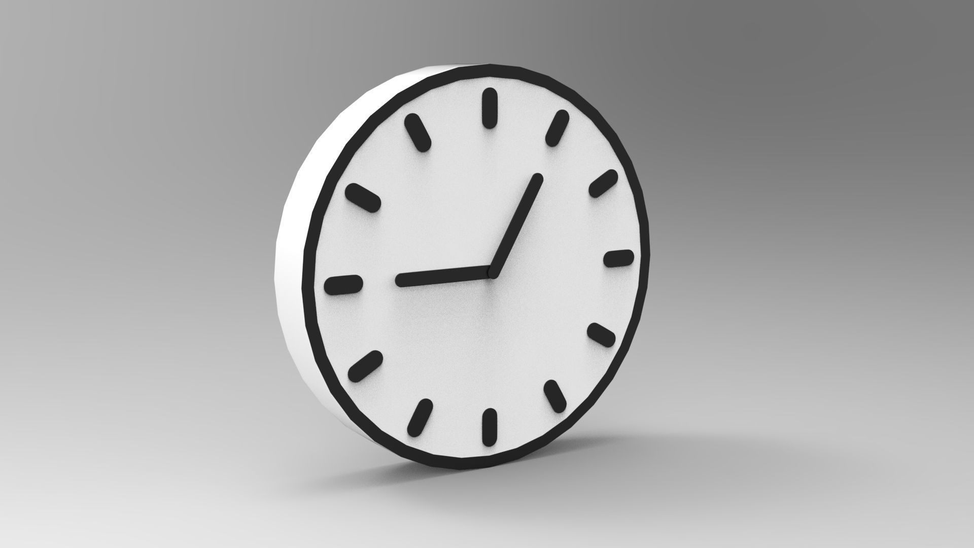 3D model Clock Tempo VR / AR / lowpoly CGTrader