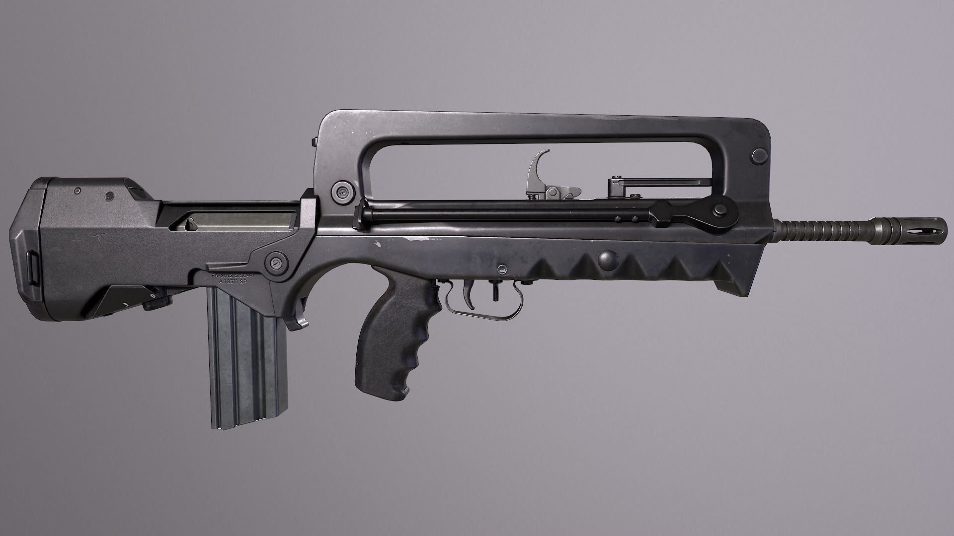 3D model FAMAS F1 Rifle VR / AR / low-poly | CGTrader