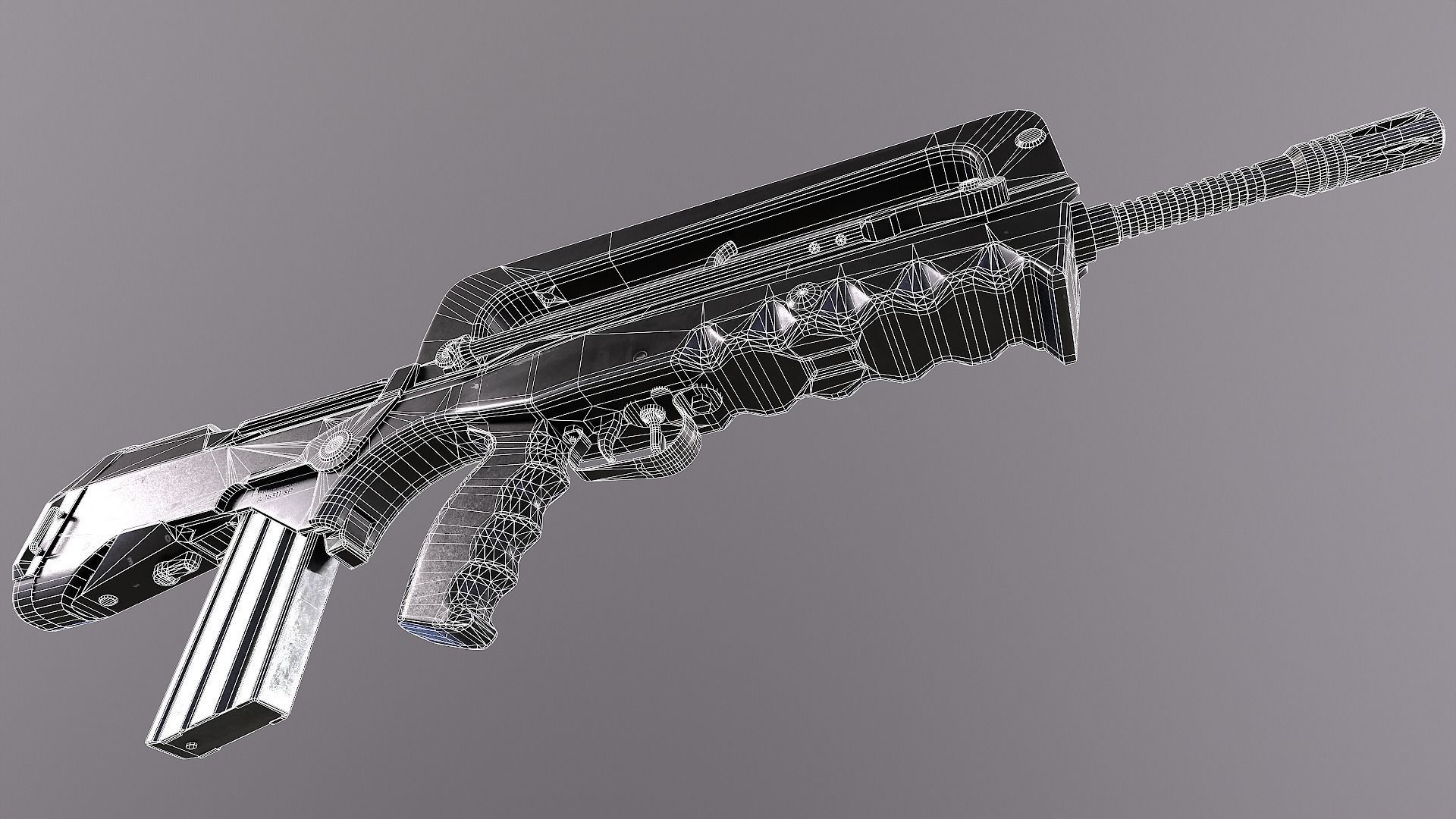 3D model FAMAS F1 Rifle VR / AR / low-poly | CGTrader