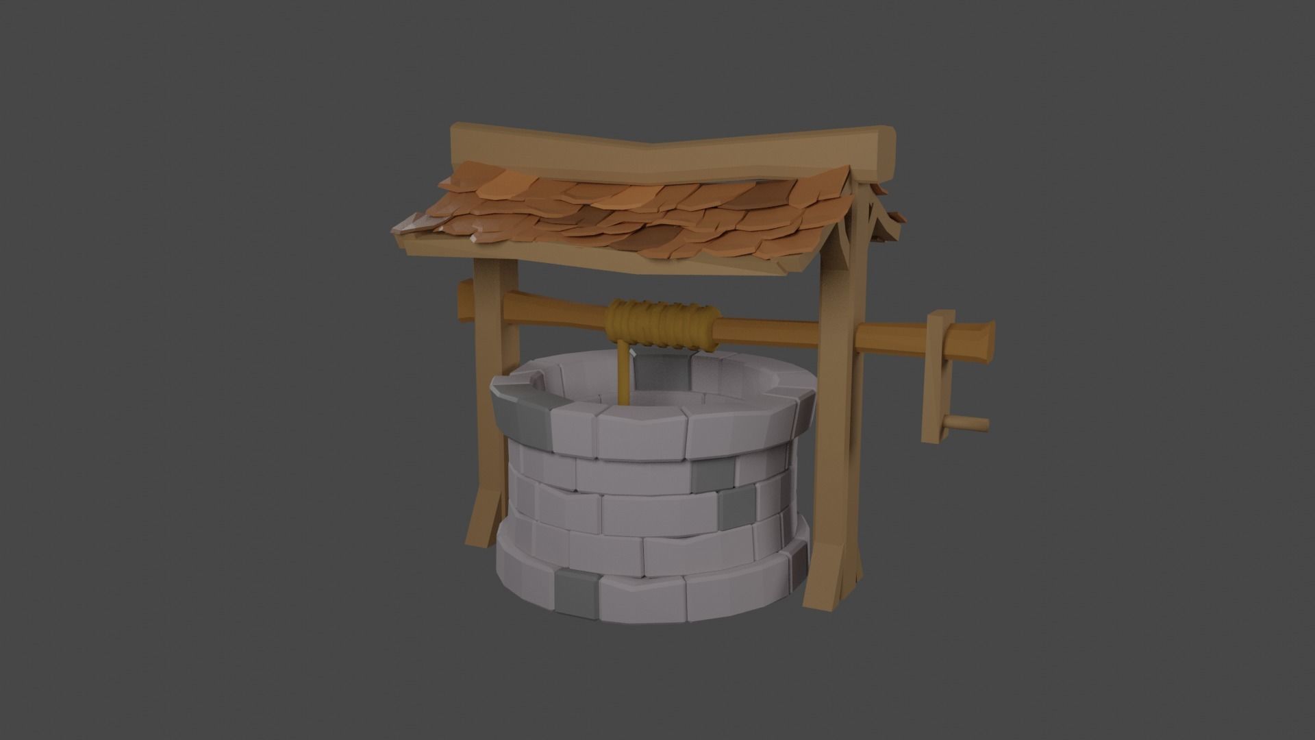 3D model Well model VR / AR / lowpoly CGTrader