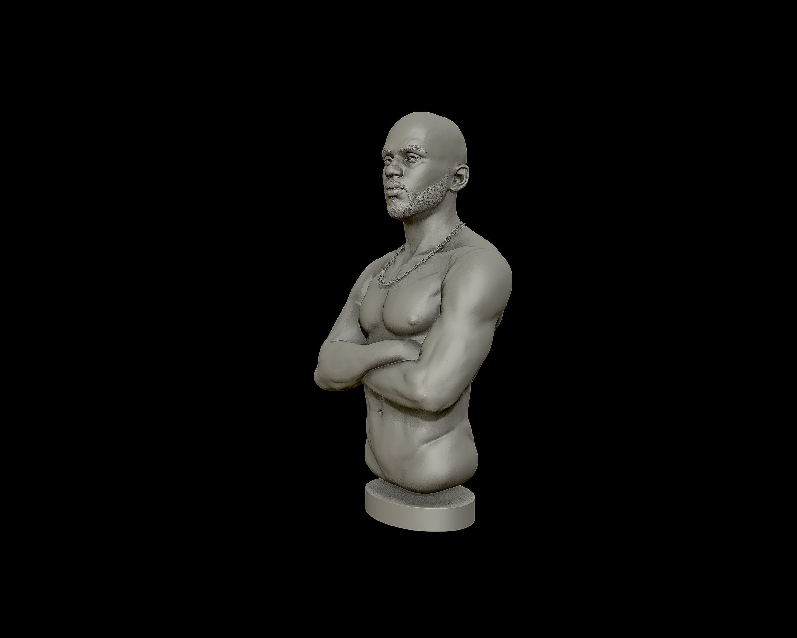 DMX Bust model2 3D model 3D printable CGTrader