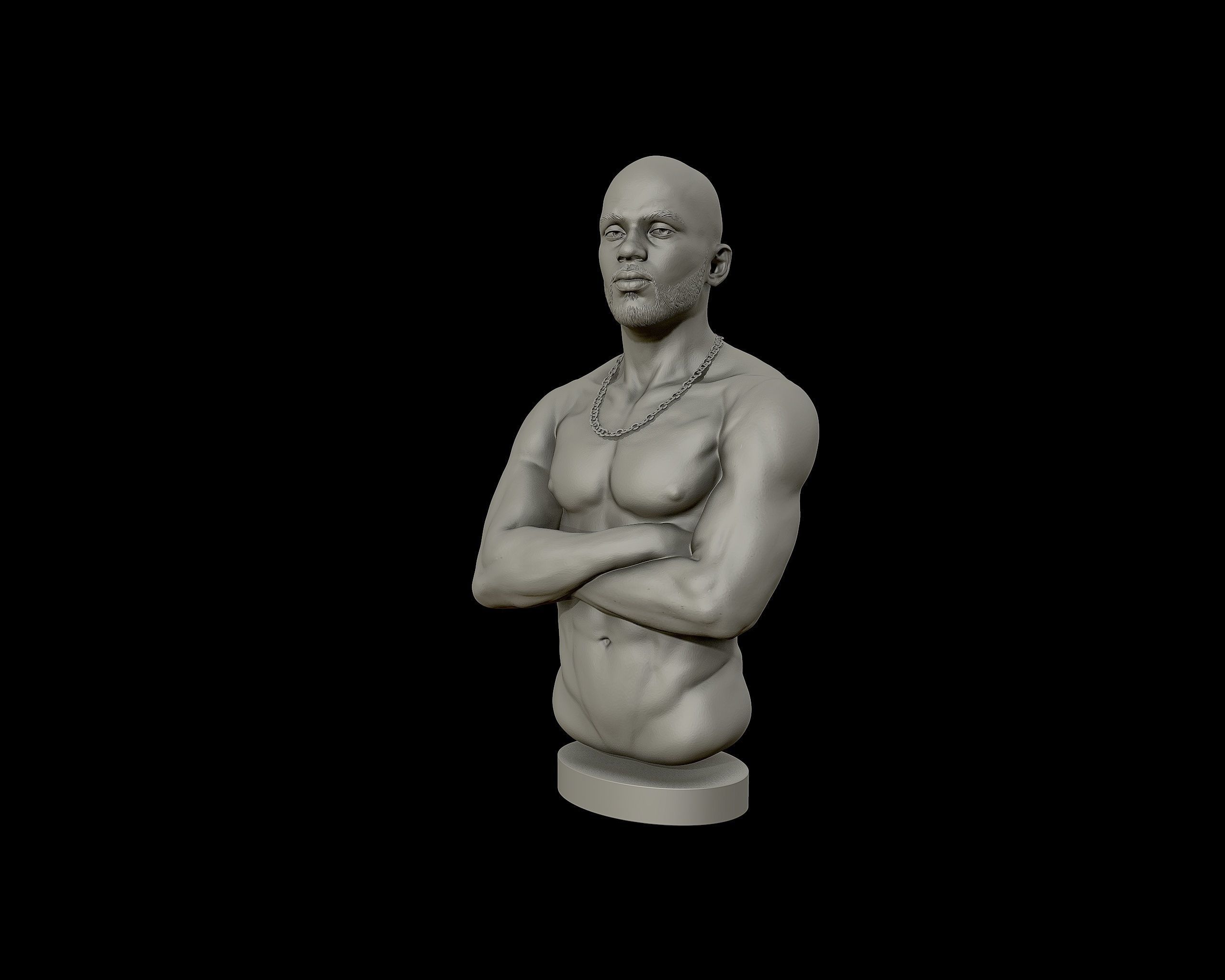 DMX Bust model2 3D model 3D printable CGTrader