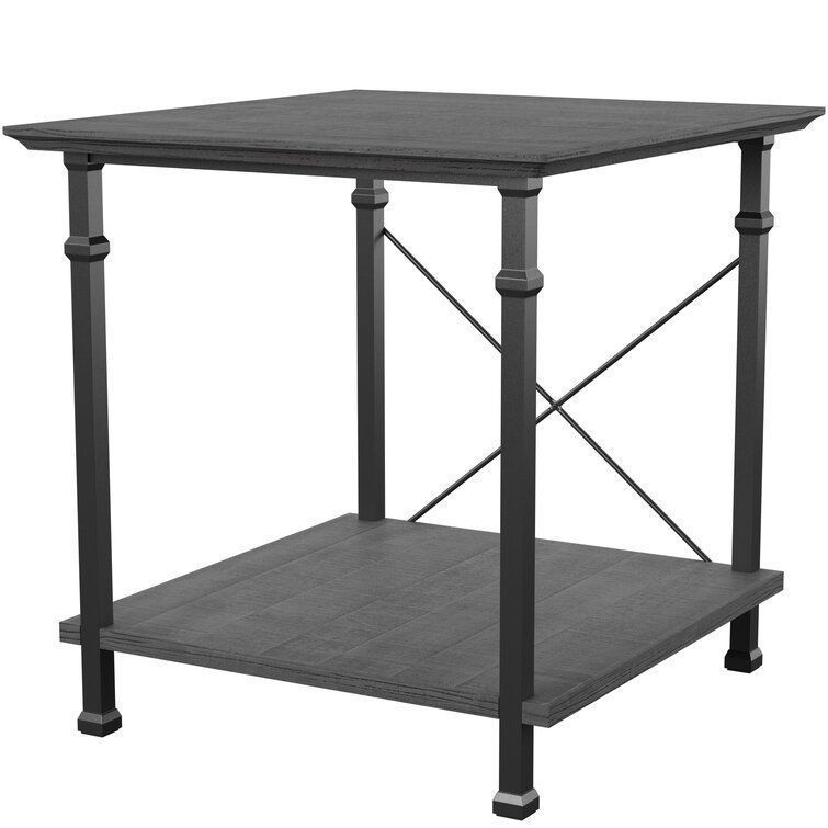 Zona Wood Medieval End Side Nightstand Table 3D model CGTrader