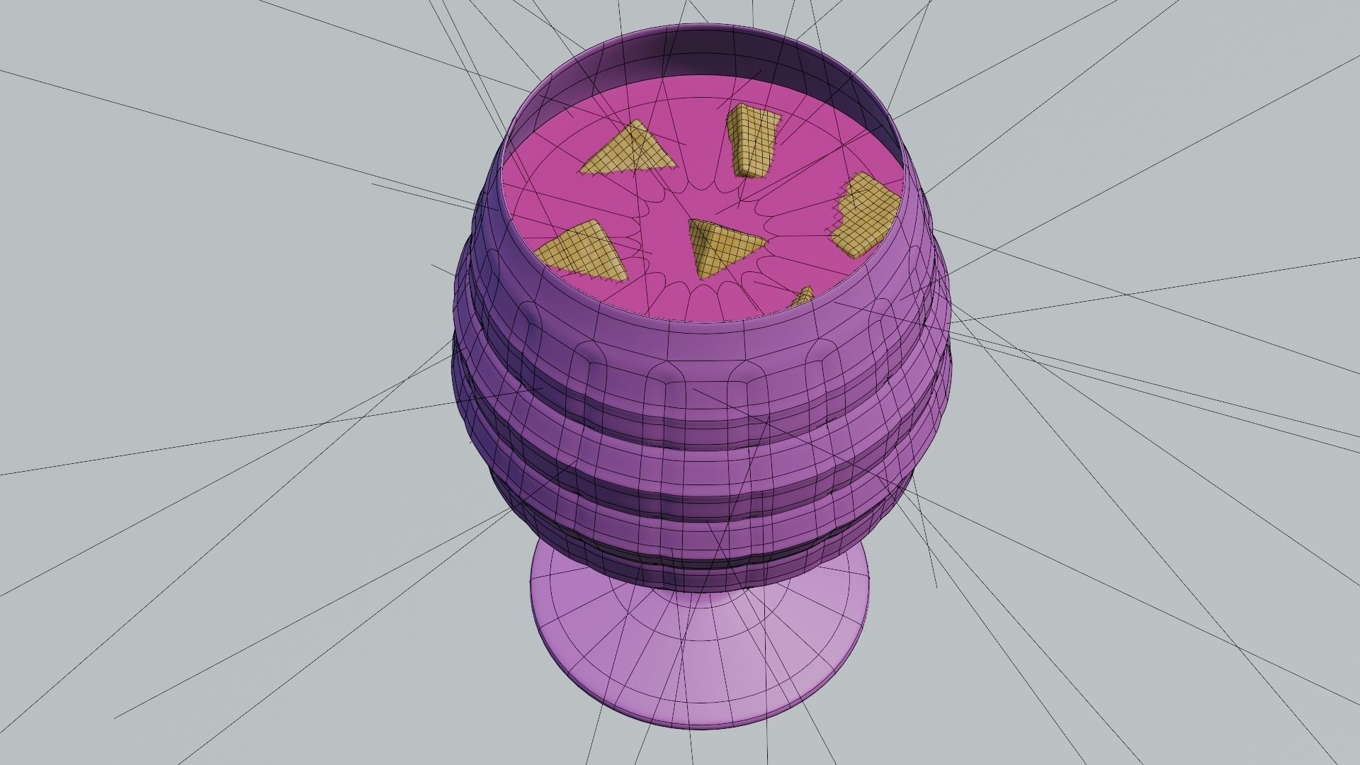 Brandy Snifter 7 3D model CGTrader