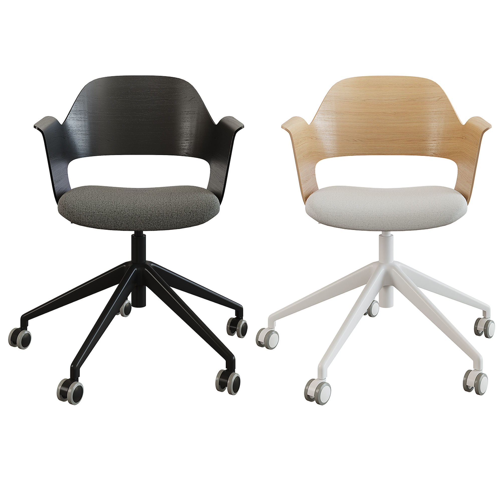 IKEA FJALLBERGET Office conference chair 3D model CGTrader