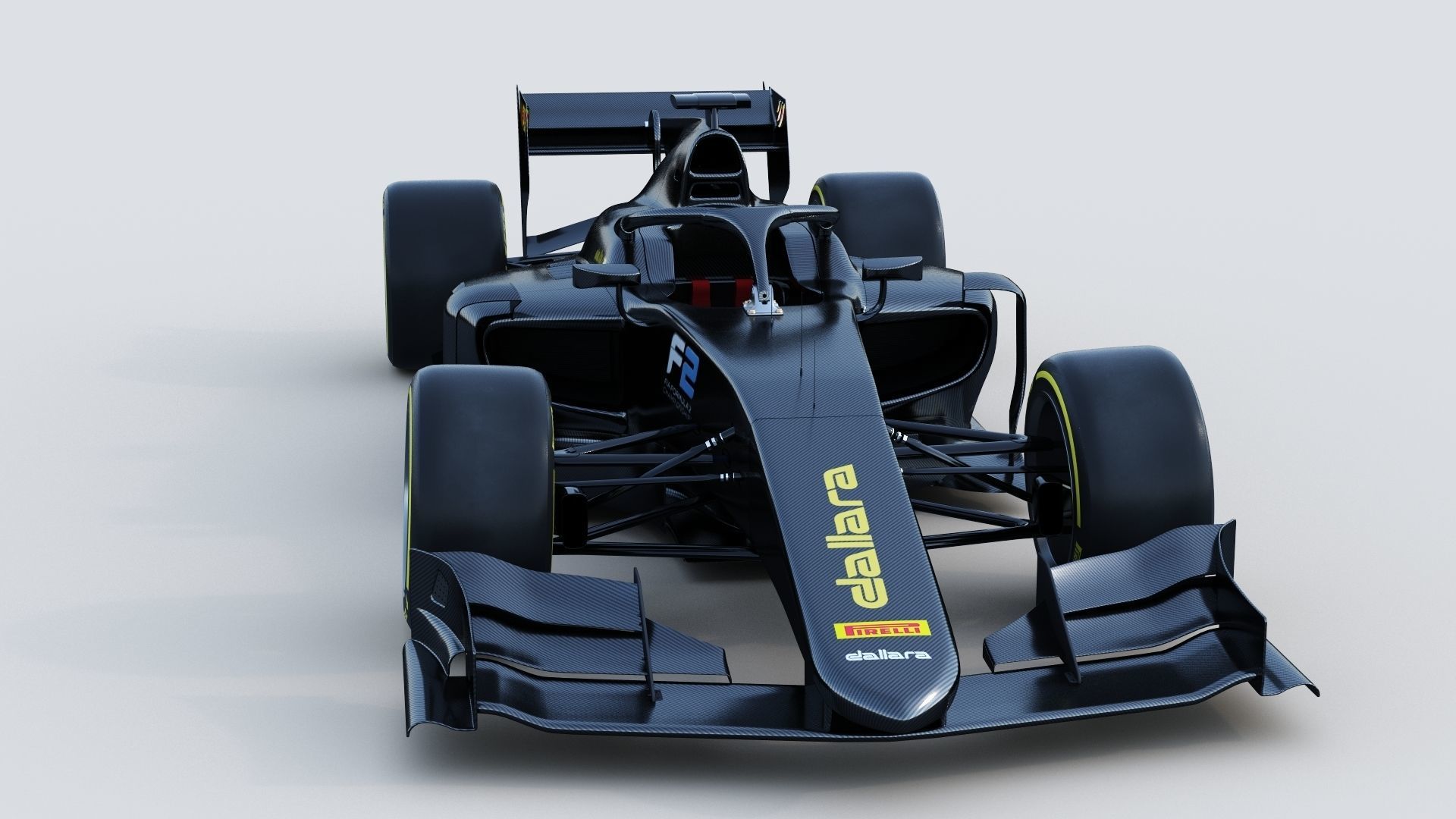 Dallara F2 2021 3D model | CGTrader
