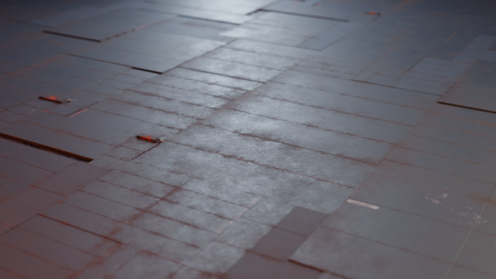 3D model Sci fi Trim sheet texture 3 Variations VR / AR / low-poly ...