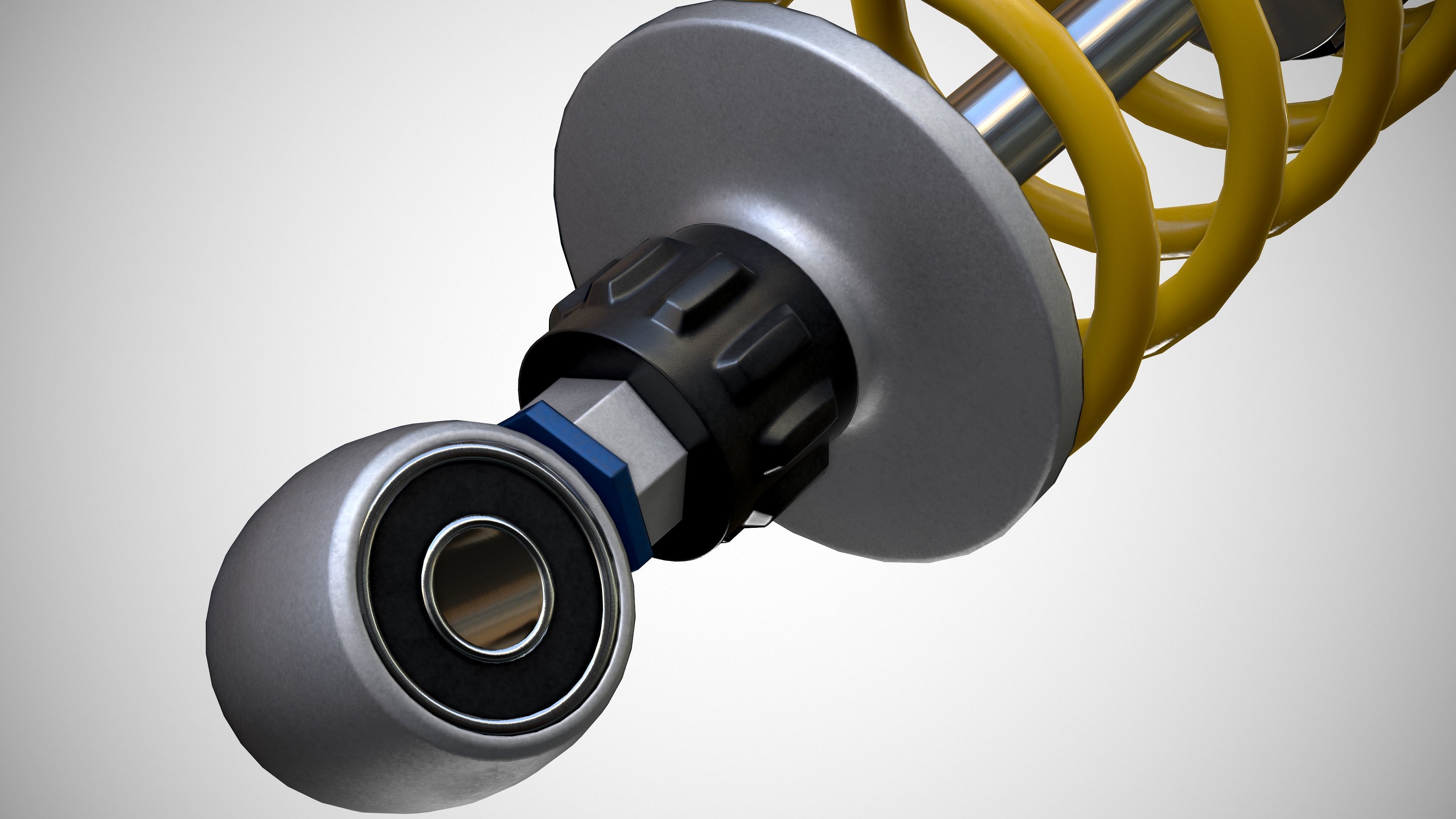 Ohlins Suspension 3D model CGTrader