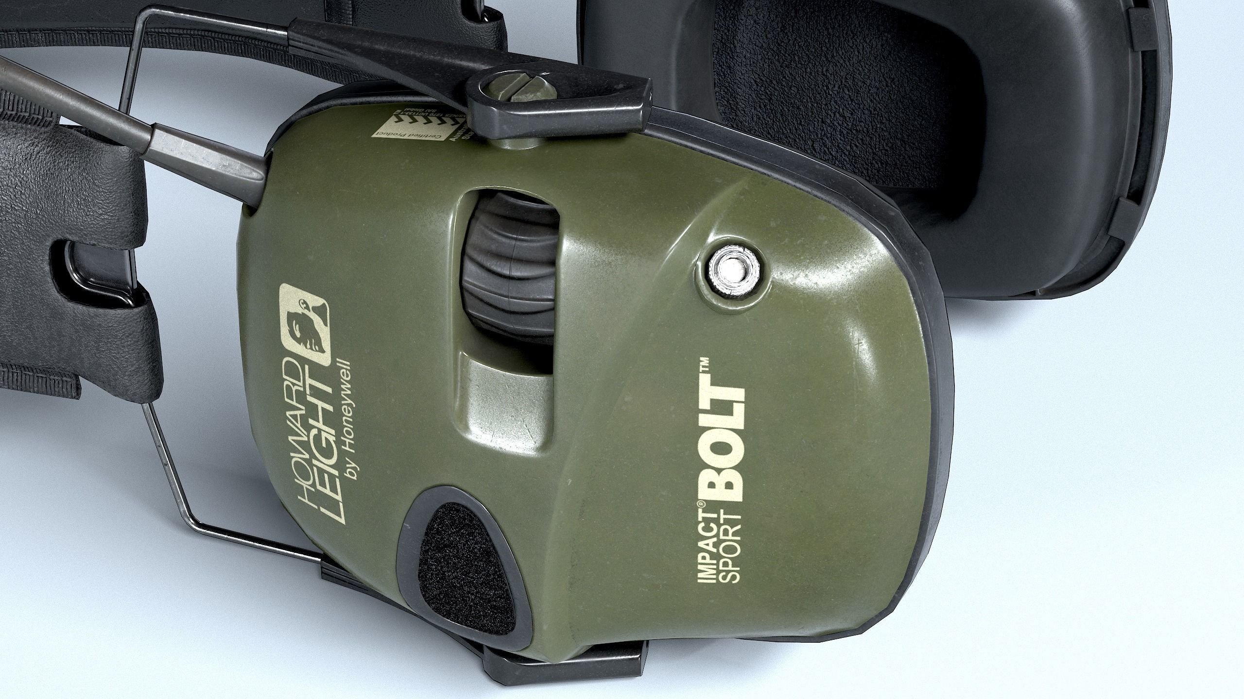 3D model Howard Leight Impact Sport Tactical shooting headphones VR