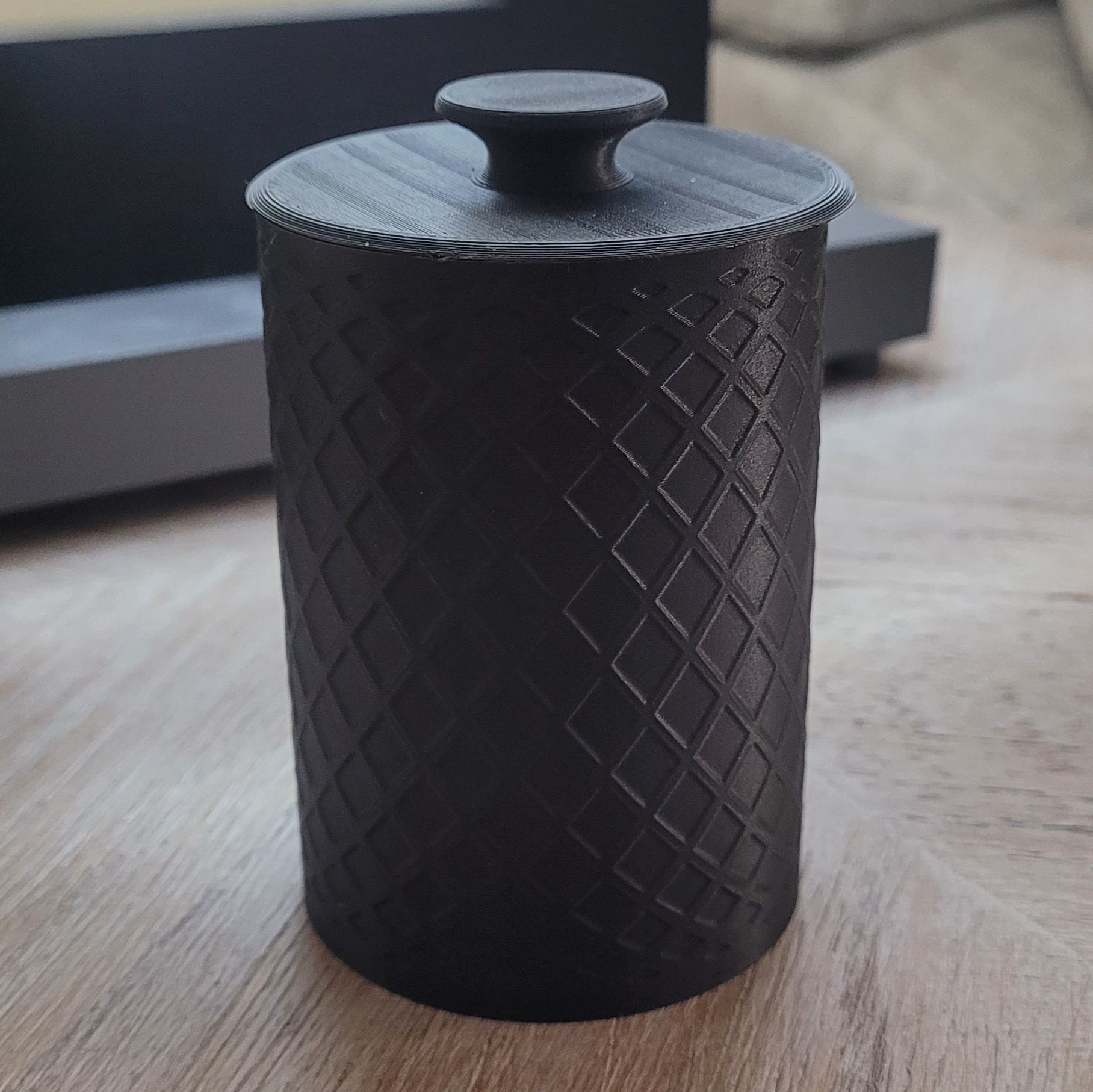 Decorative QTip Holder 3D model 3D printable CGTrader