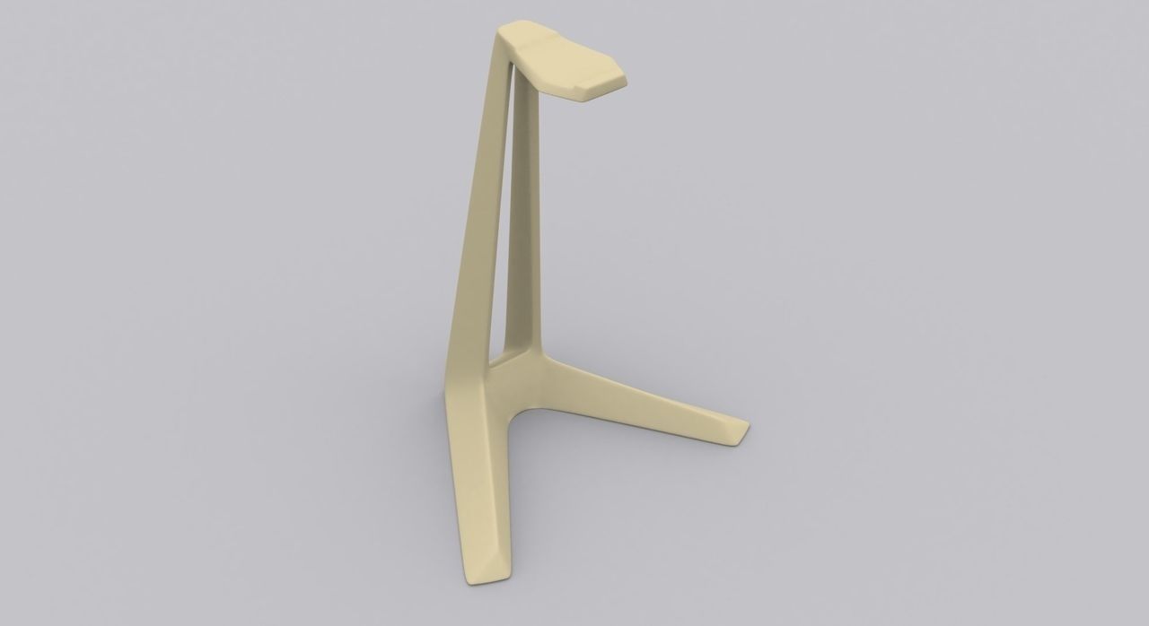 headphone stand 3D print model 3D model 3D printable | CGTrader