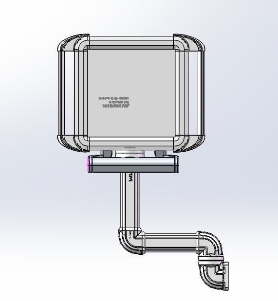 support arm system box controller control box Button box 3D model ...