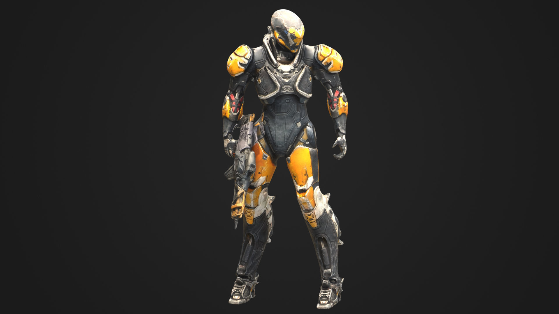 3D model Ranger Javelin - Anthem VR / AR / low-poly | CGTrader