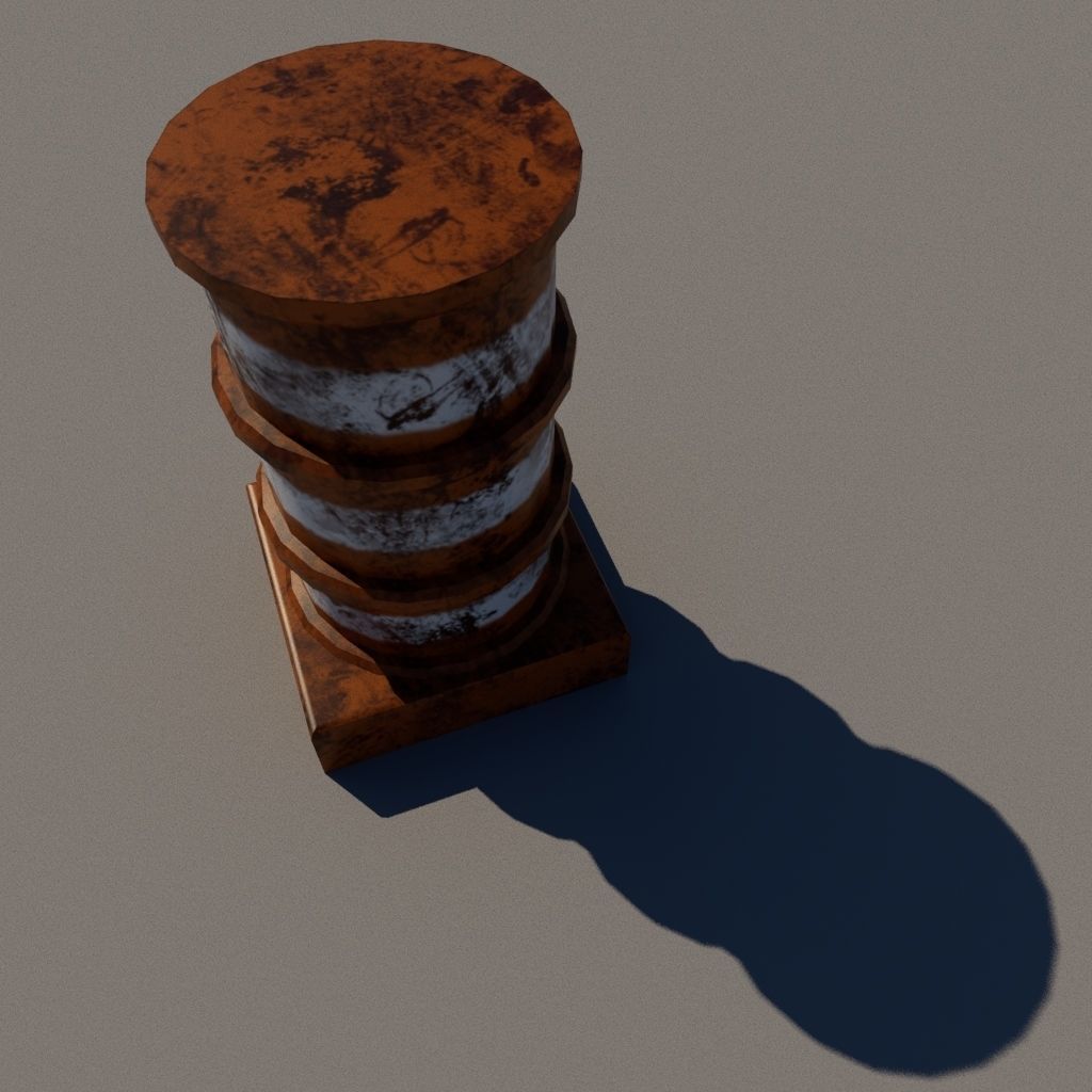 3D model Construction Cones VR / AR / lowpoly CGTrader