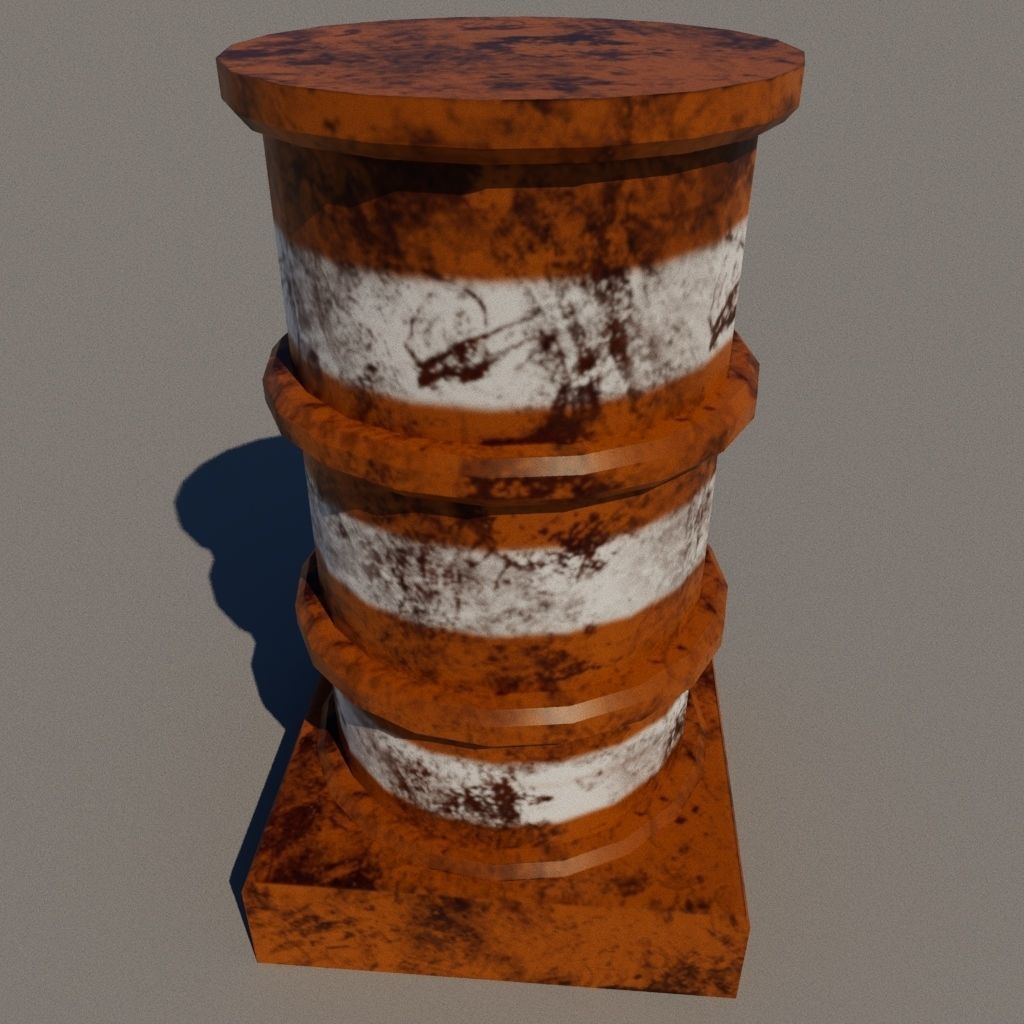 3D model Construction Cones VR / AR / lowpoly CGTrader