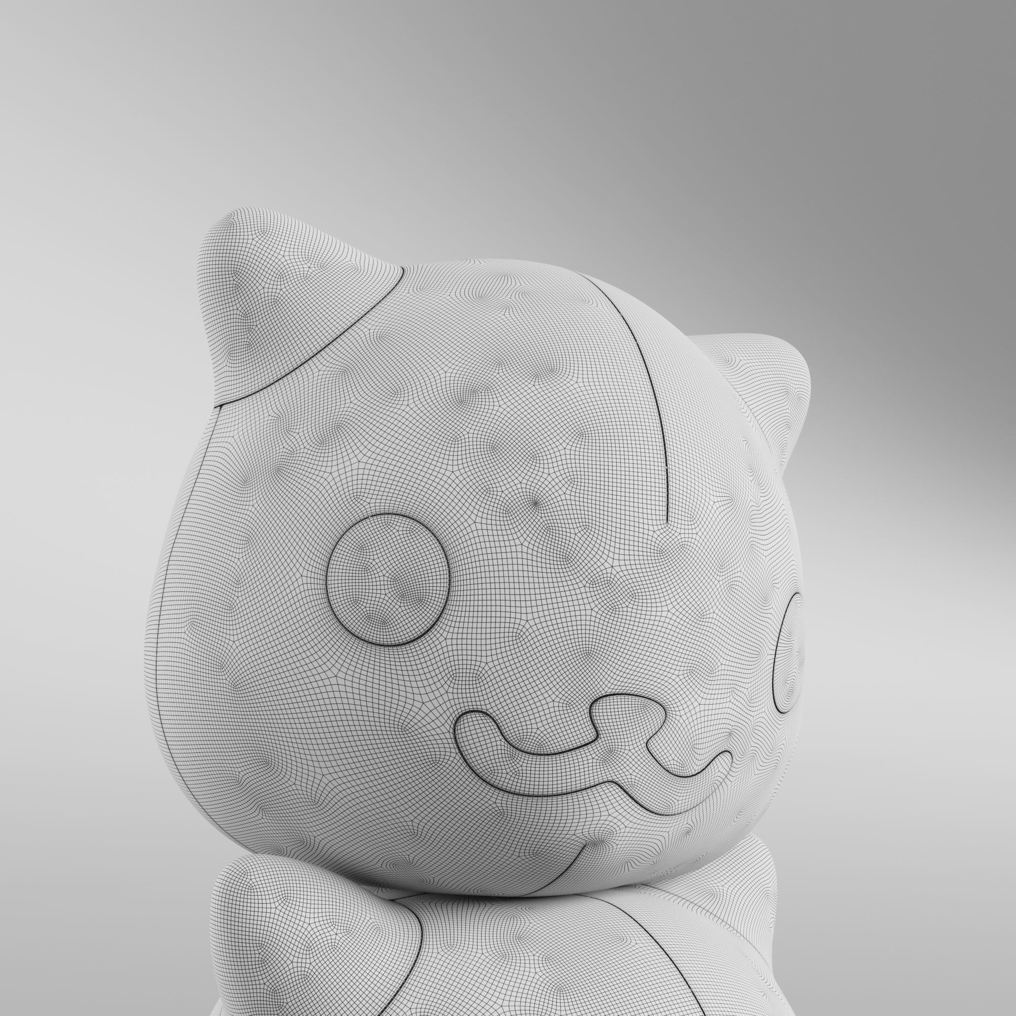 Neko Atsume 3D model CGTrader