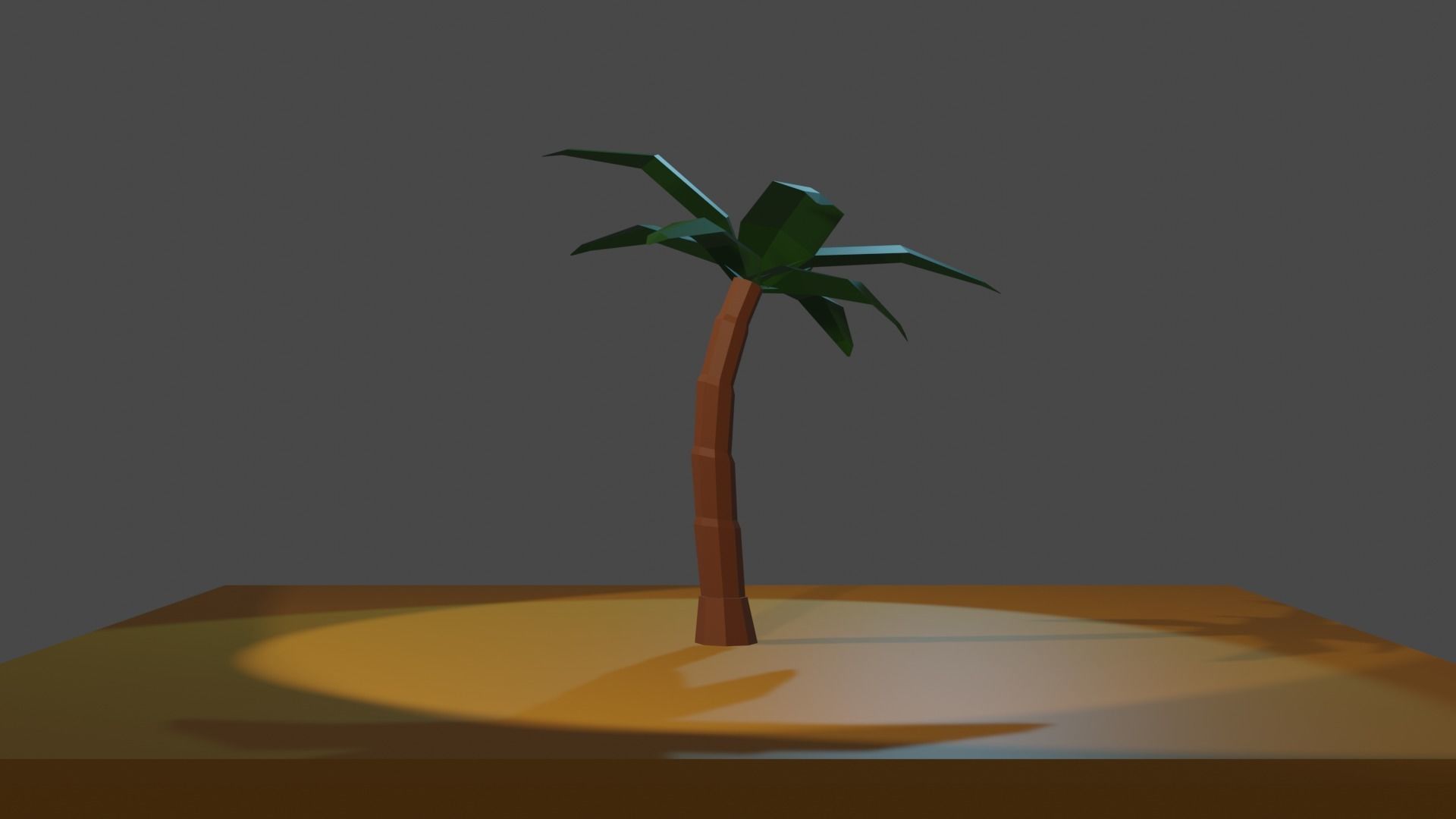 Low poly Palm tree free VR / AR / low-poly 3D model | CGTrader