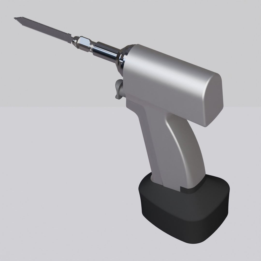 Orthopedic Reciprocating Saw 3D model CGTrader