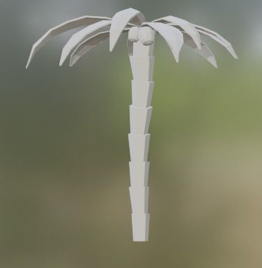Low Poly Palm Tree free VR / AR / low-poly 3D model | CGTrader