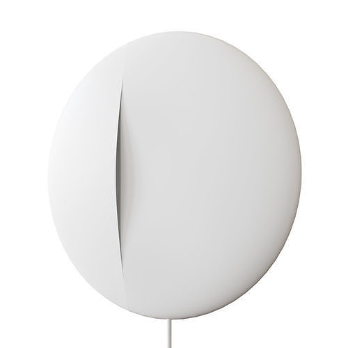 IKEA ARTEVENT 2021 Wall lamp LED white 30 cm 3D model CGTrader