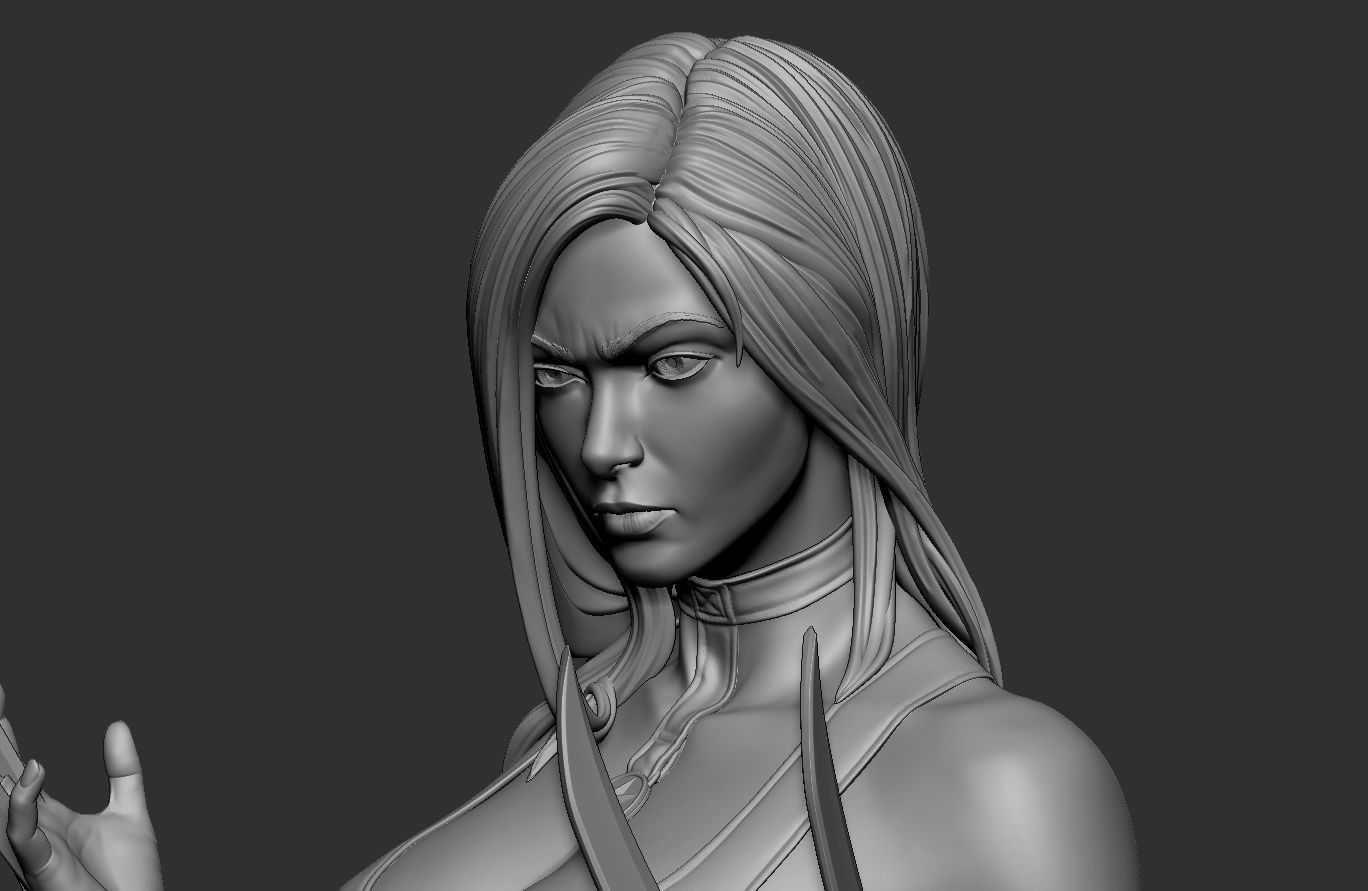 X23 Statue Figure 3D model 3D printable CGTrader