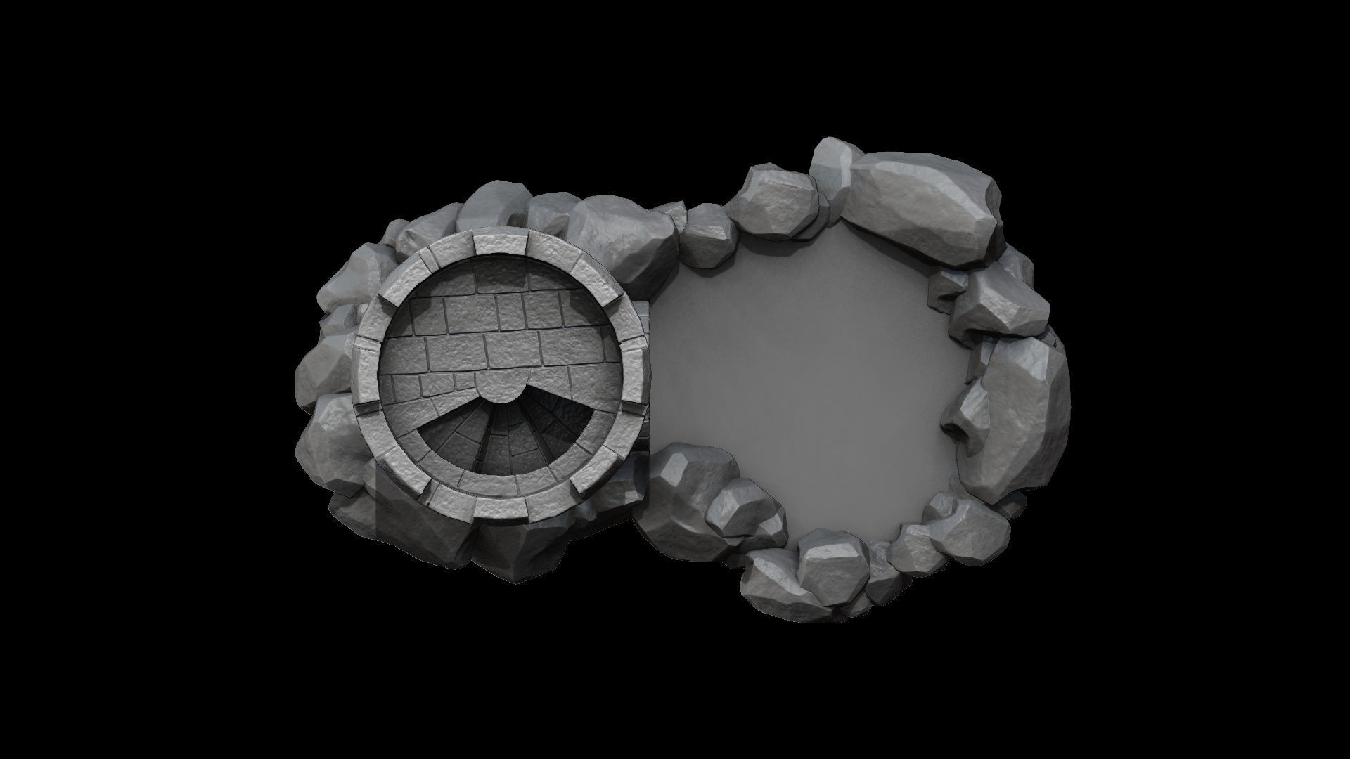 Medieval Dice Tower 3D model 3D printable | CGTrader
