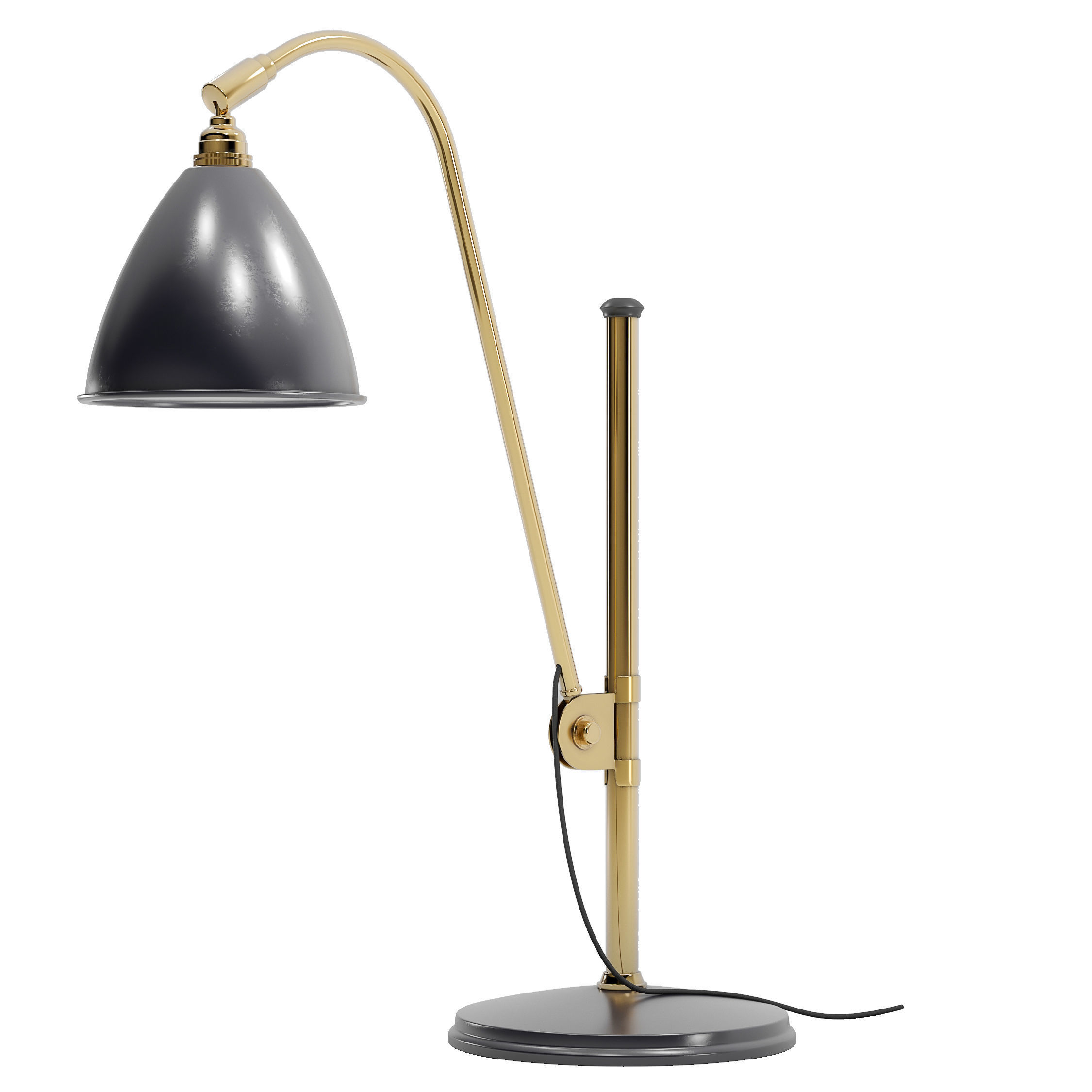 4 Study Table lamp set01 3D model CGTrader