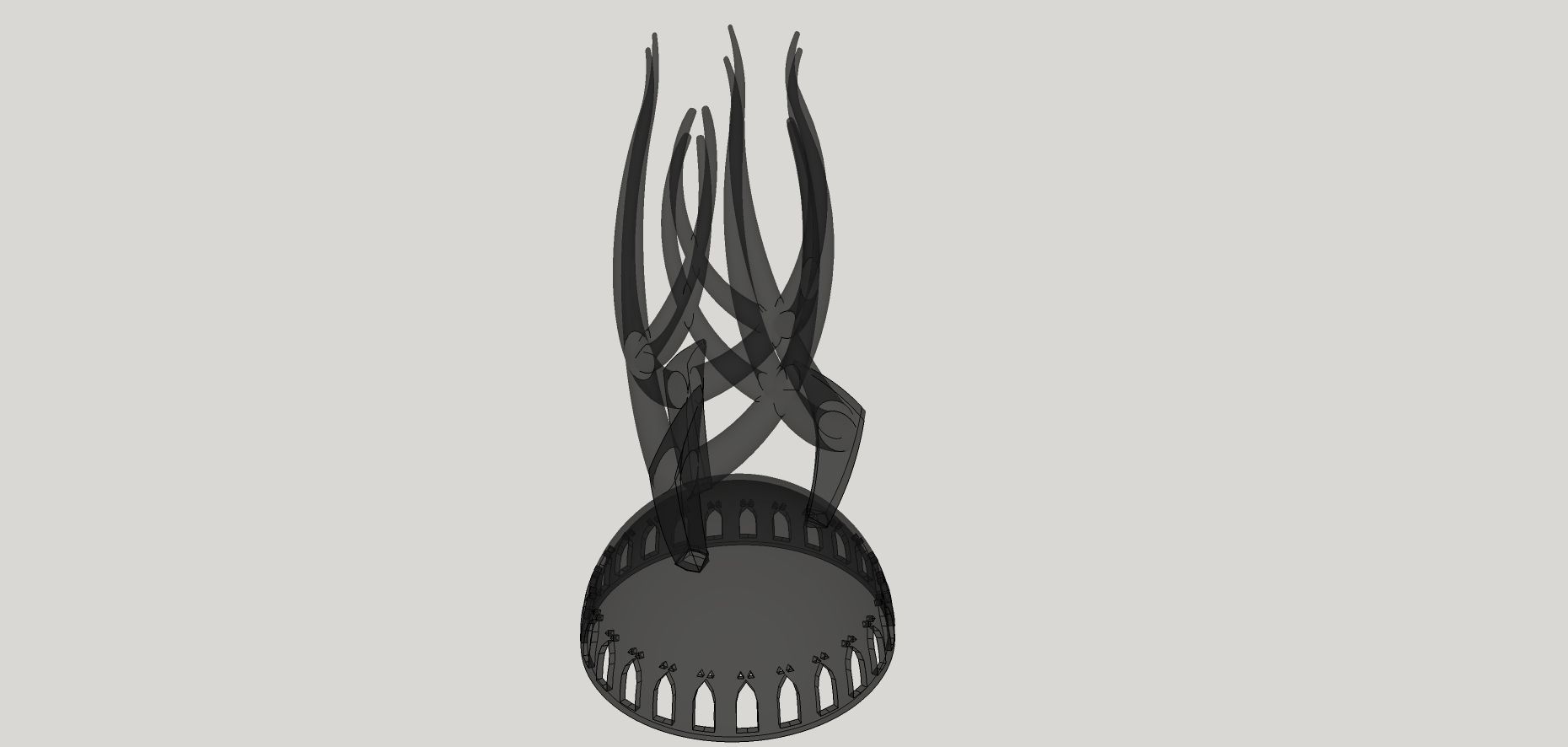Decorative lamp printable free 3D model 3D printable | CGTrader
