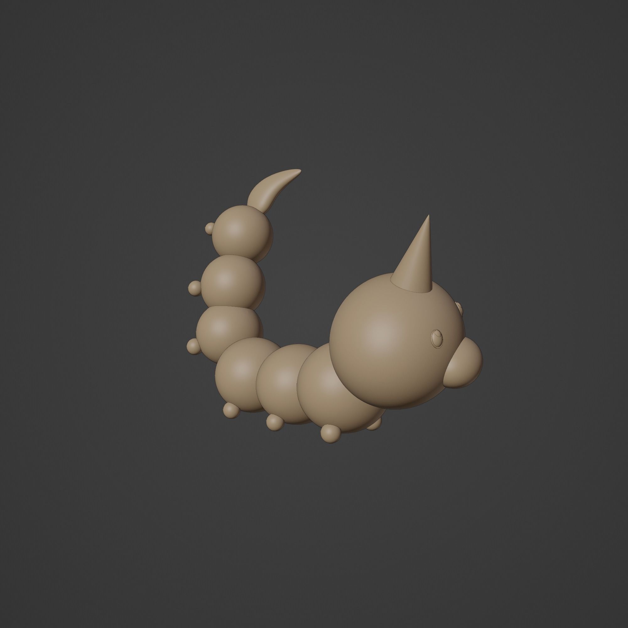 Pokemon Weedle 3D model 3D printable | CGTrader