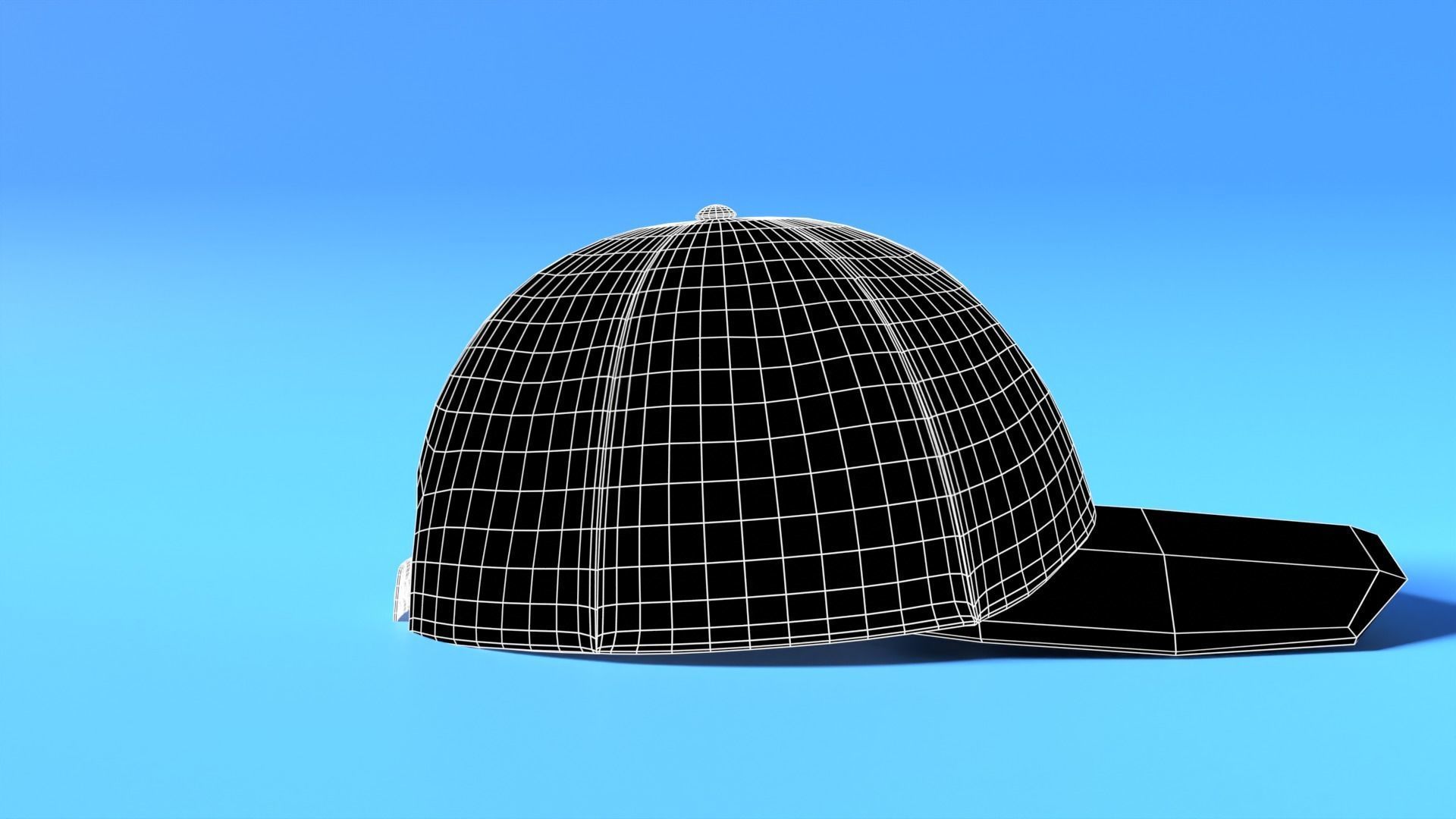 Baseball Cap realistic brown fabric 3D model | CGTrader