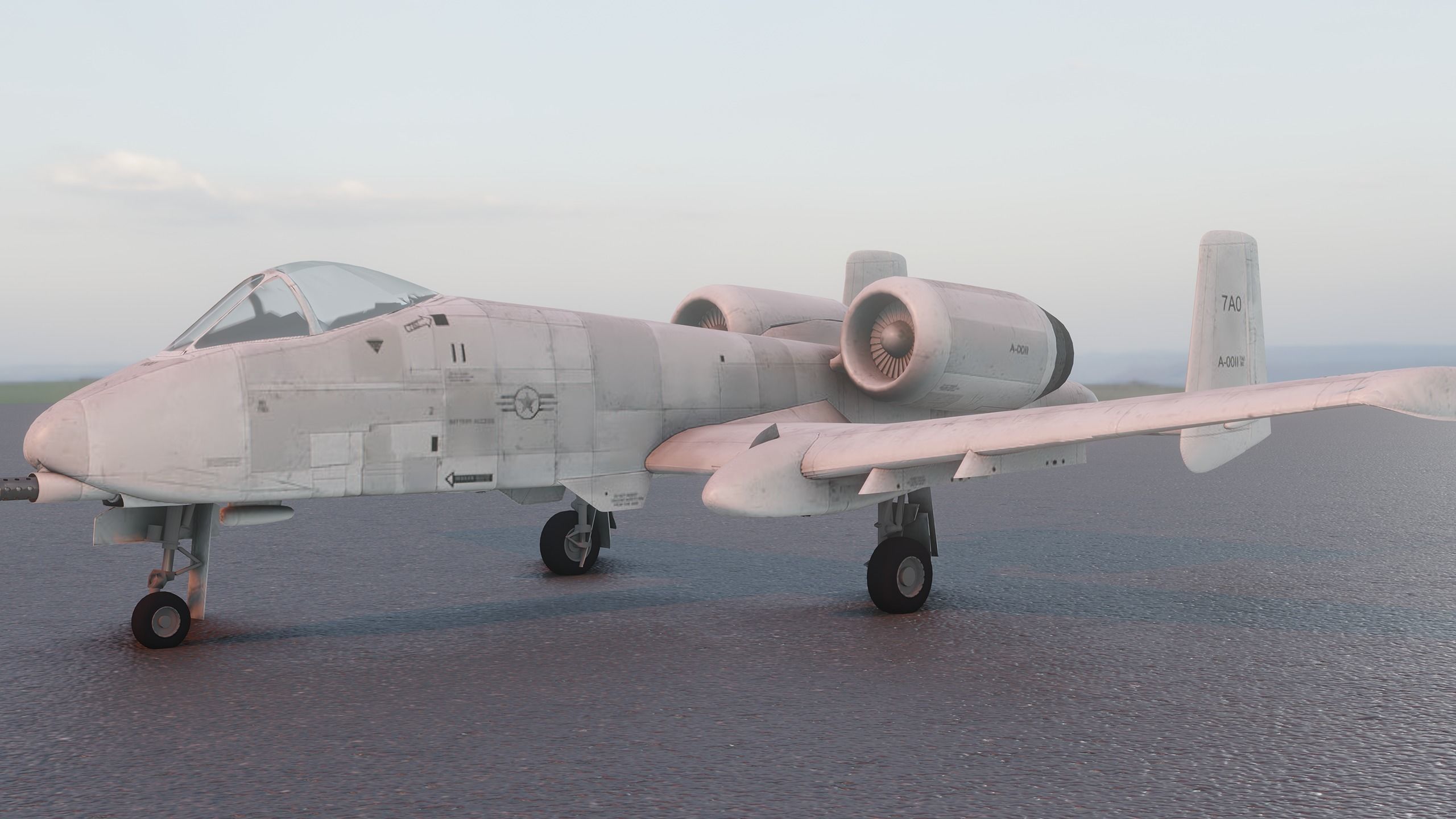 A-10 Warthog 3d Model