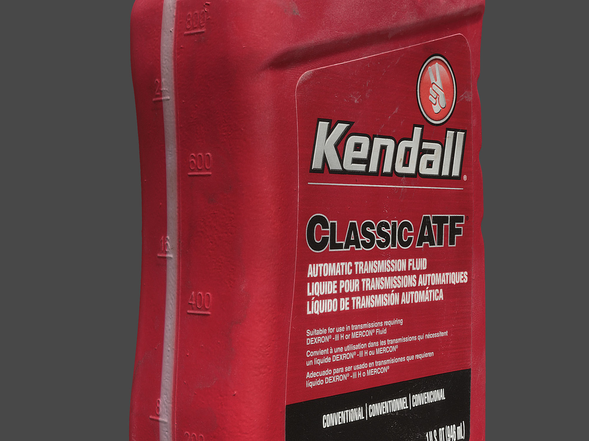 Transmission Fluid Bottle 3D model CGTrader