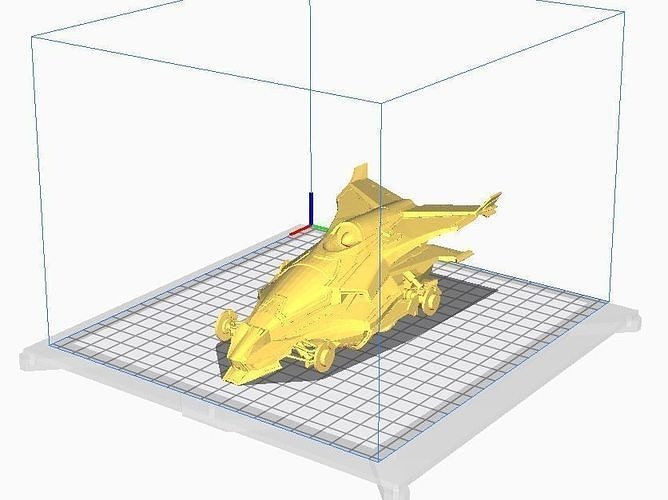 ROCKET LEAGUE AFTERSHOCK 3D model 3D printable | CGTrader