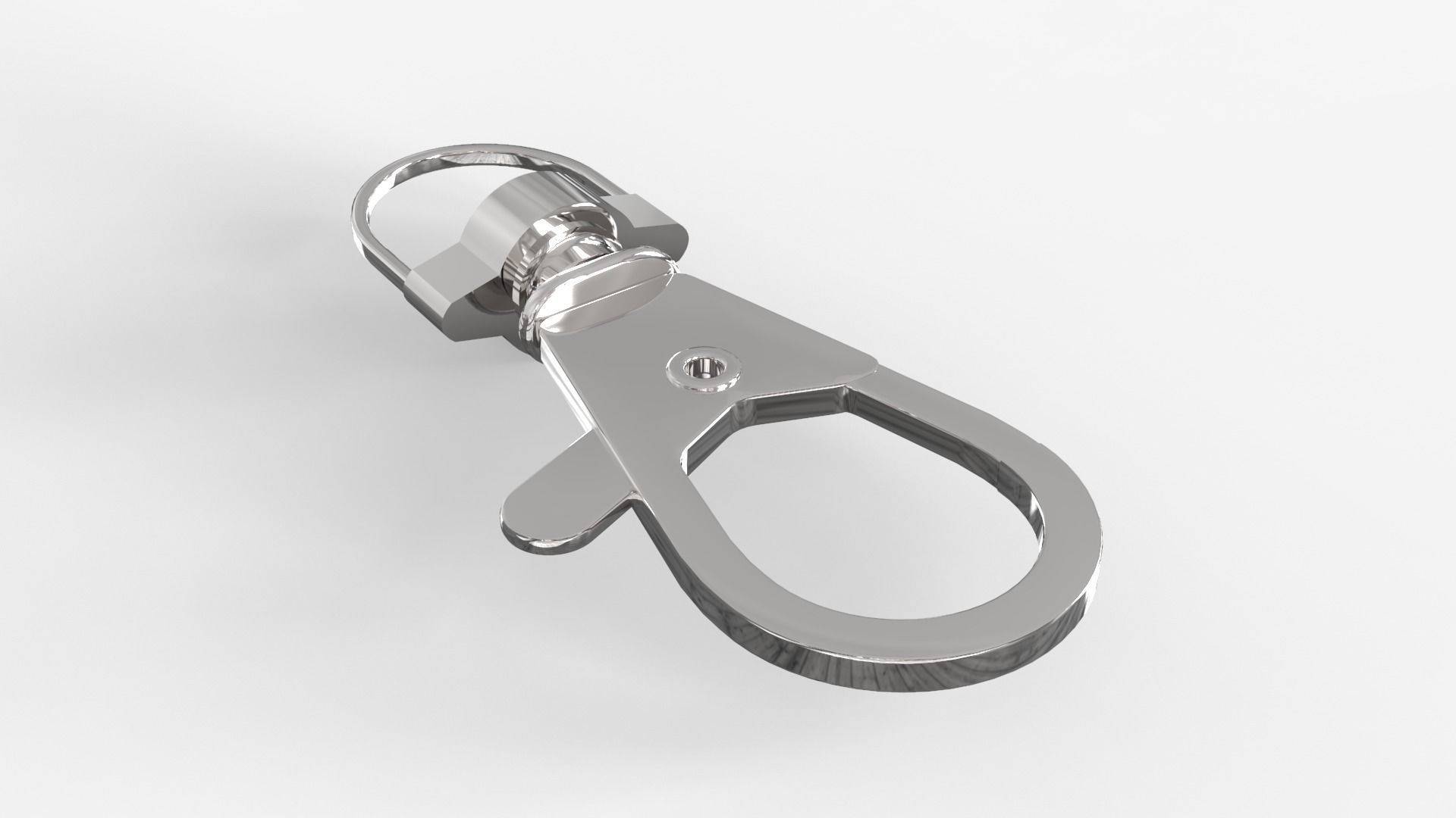 Steel Snap Hook 3D model | CGTrader