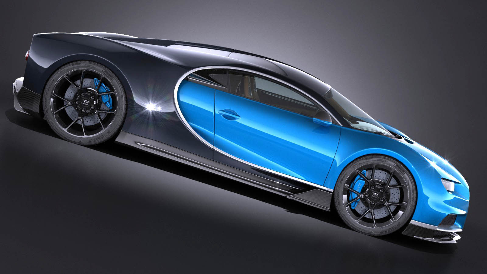 Bugatti chiron 3d model