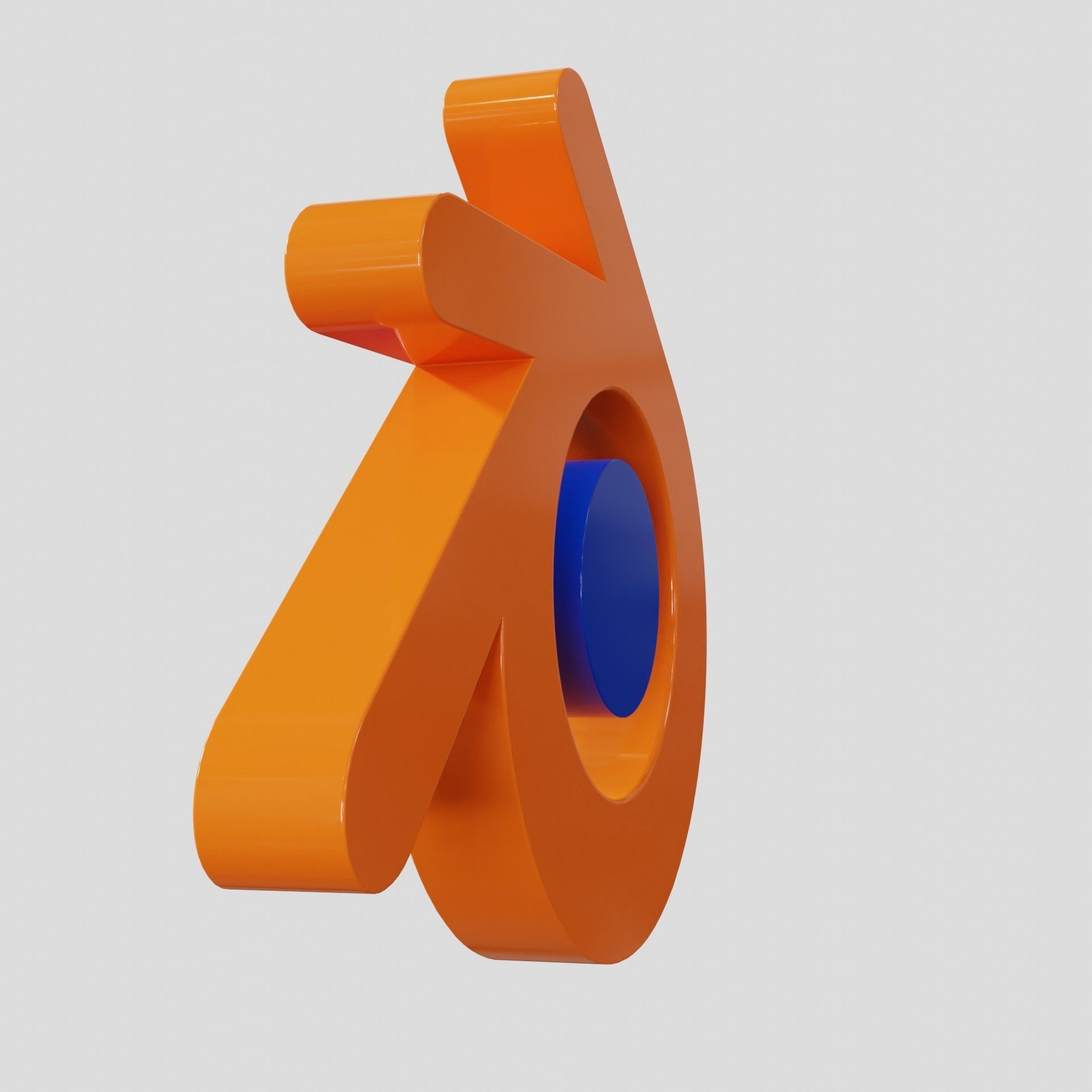 Free 3d Blender Logo free 3D model animated CGTrader