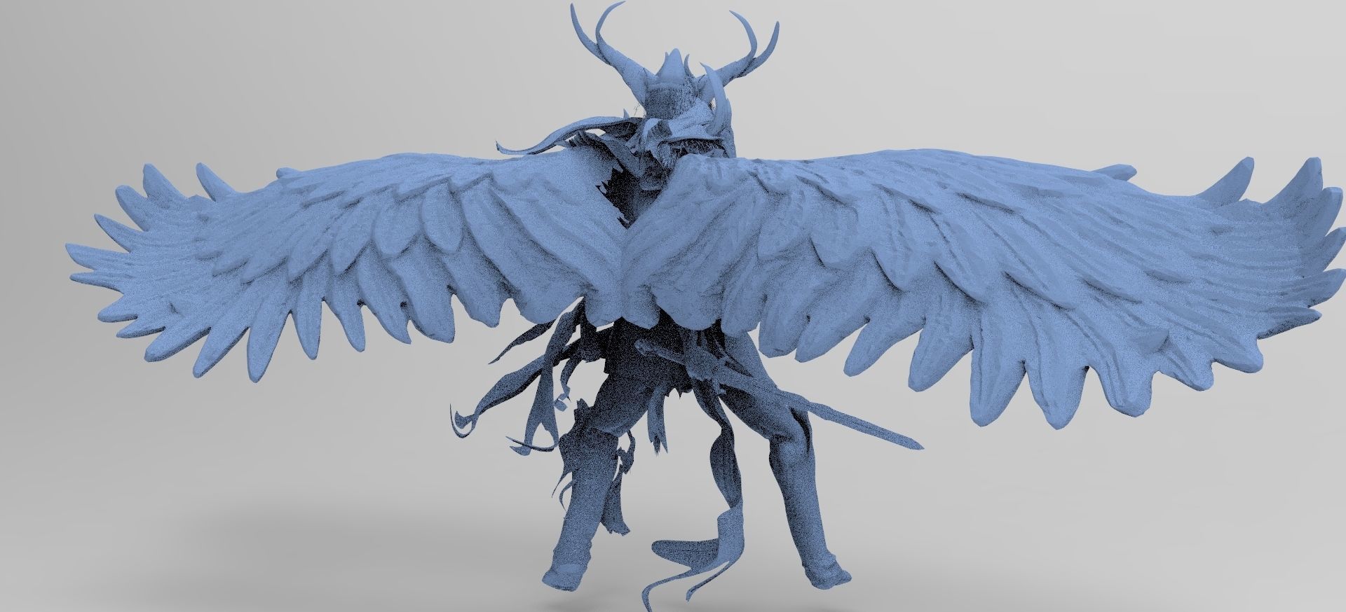 Angel warrior Stylized 3D model | CGTrader