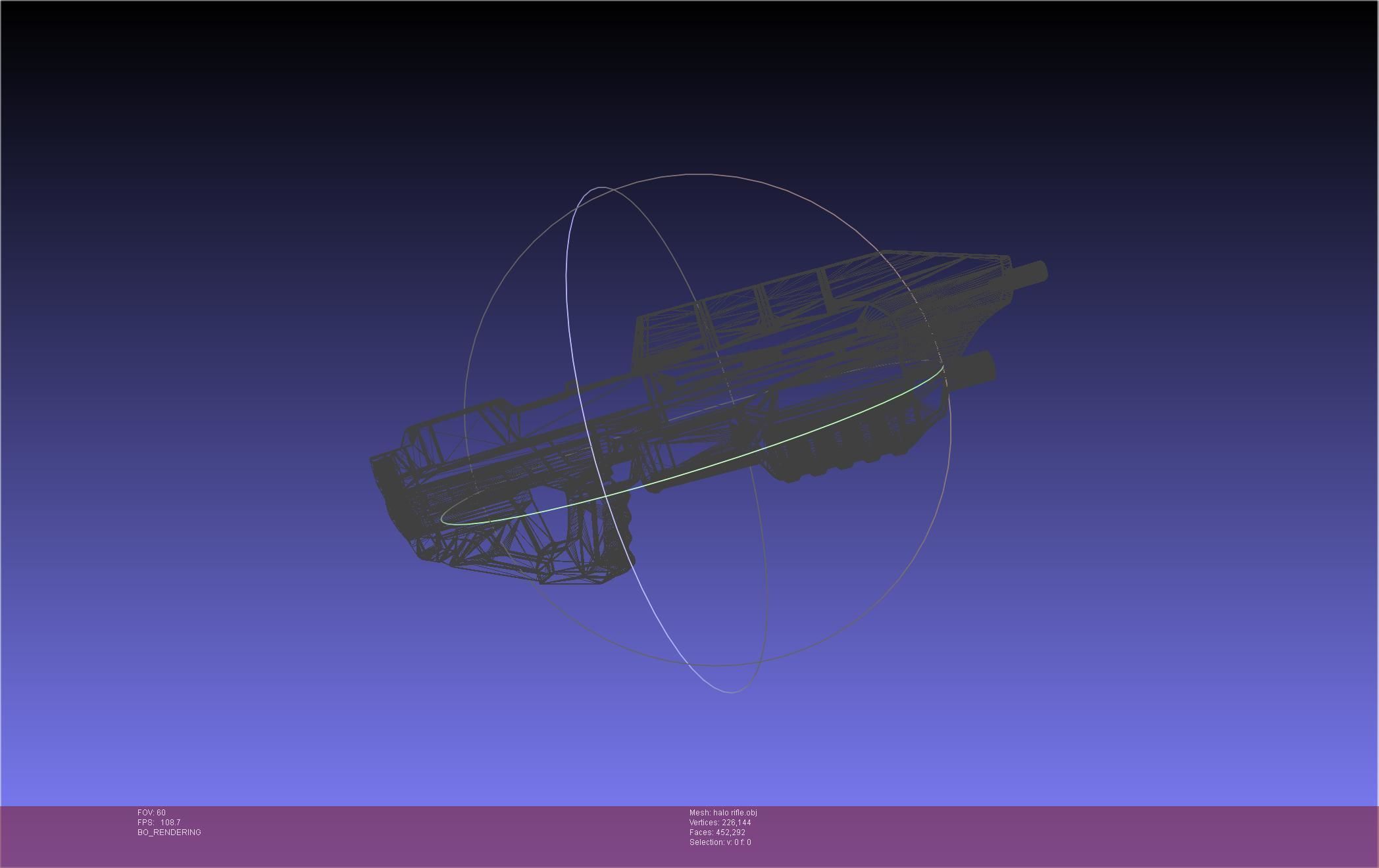 HALO Assault Rifle MA5B Basic Model 3D model | CGTrader