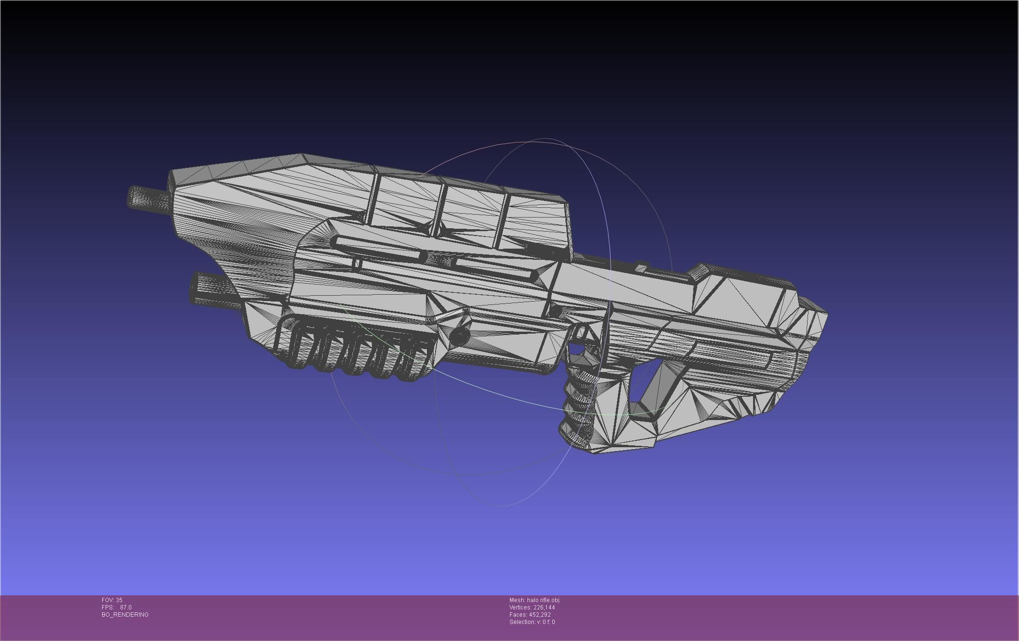 HALO Assault Rifle MA5B Basic Model 3D model | CGTrader
