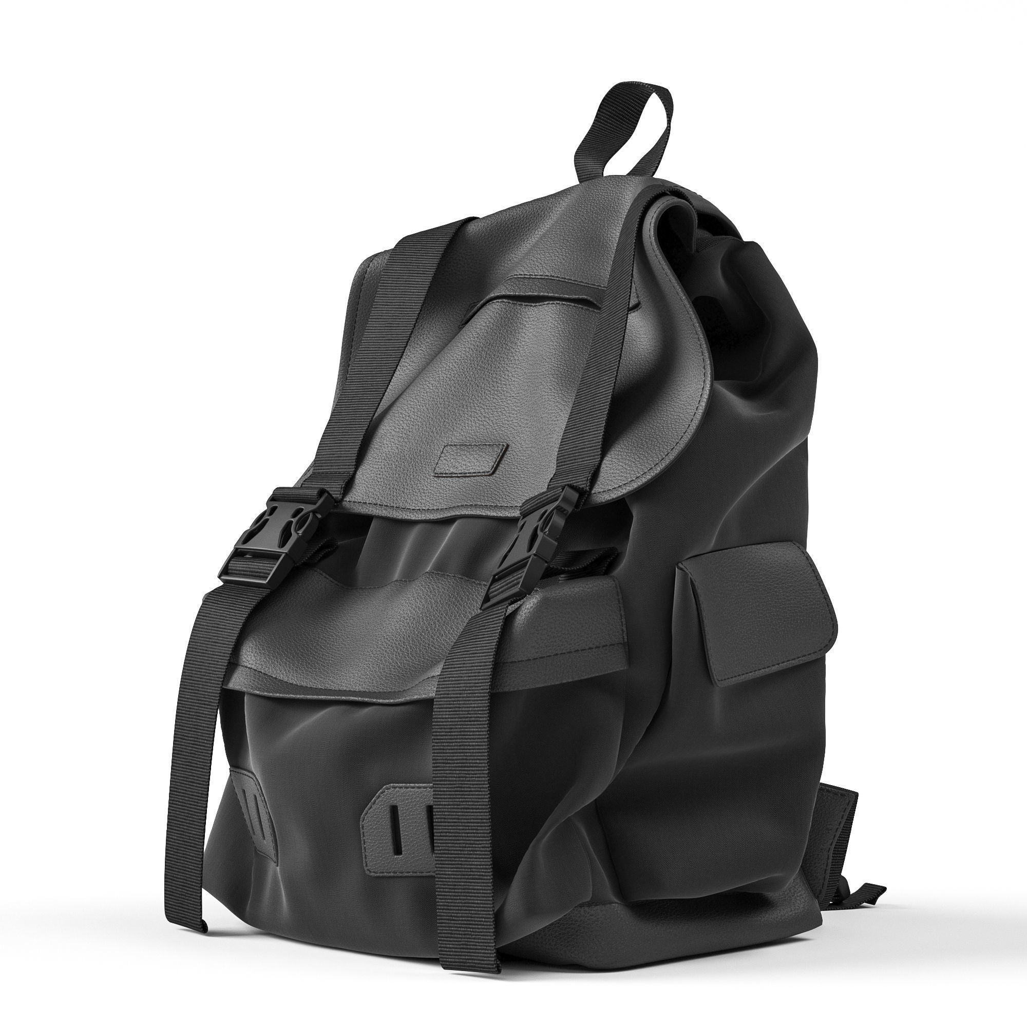 Backpack Universal Black 3D model | CGTrader