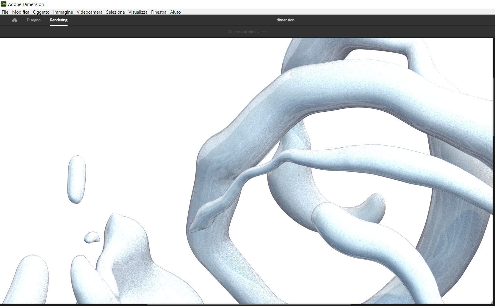 Fresh fluid curly vortex splash effect 3D model | CGTrader