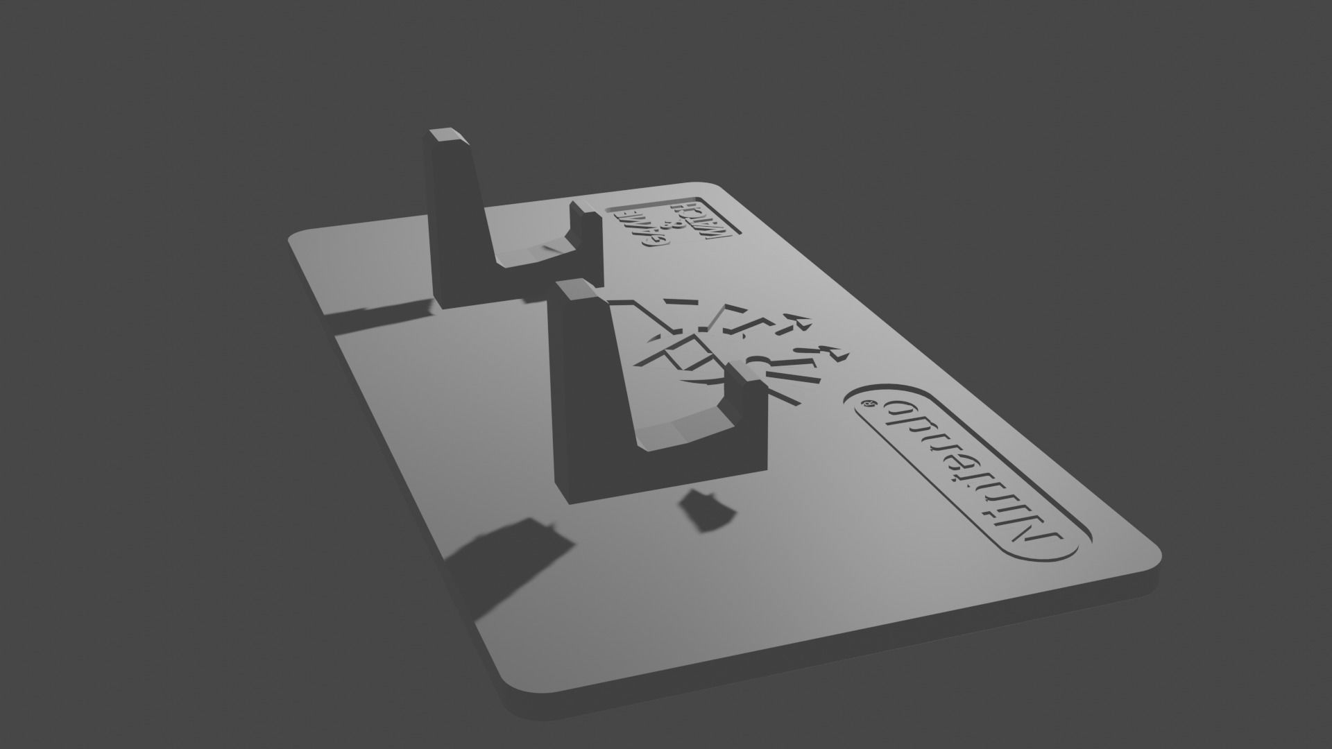 Zelda Game and Watch Stand for console Goddess Hylia 3D model CGTrader