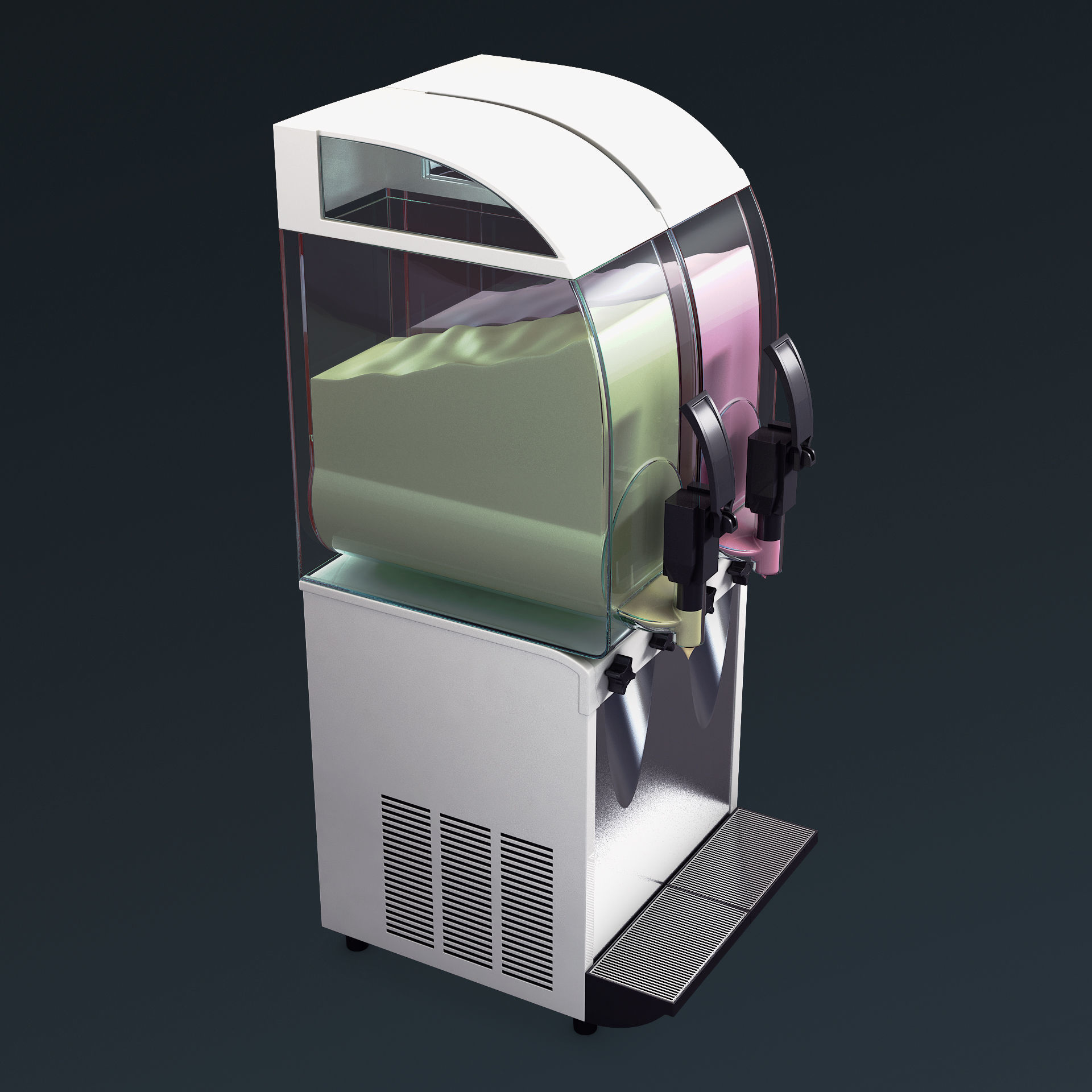 Ice Cream Dispenser v 2 3D model CGTrader