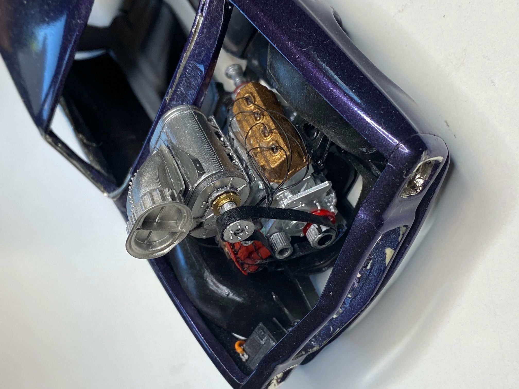 thumbnail image 2 of SMH Resins Pro Mod Blower & Blower Hat Resin Model Kit – 1/25 Or 1/24 Scale 2 of 6